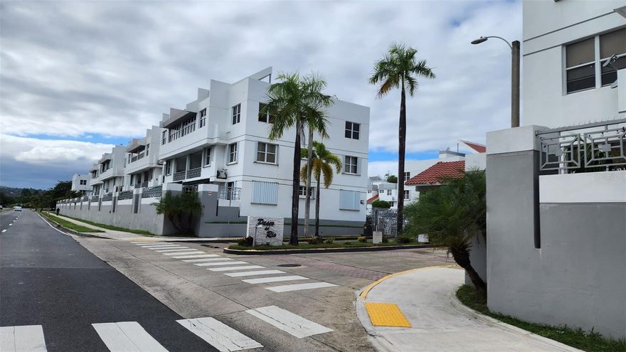 Available now. Comfortable apartment in Paseo del Rio walk up complex for long term rent. Central location in Humacao, next to Bellas Artes and the Jacinto Hernández sports complex. On a 3rd floor, semi furnished. It consists of 1,315 square feet divided into 3 rooms with large closets and air conditioners, 2 bathrooms, living and dining room with mini split and comfortable kitchen. In addition, it offers a large private terrace of 912 square feet and 2 assigned parking lots. Rent includes fridge, stove, line heater, Hood, washer and dryer. Complex has beautiful recreational areas, gazebo, swimming pool and 24 hour security with access control. Shown by appointment, requires credit check and ability to pay