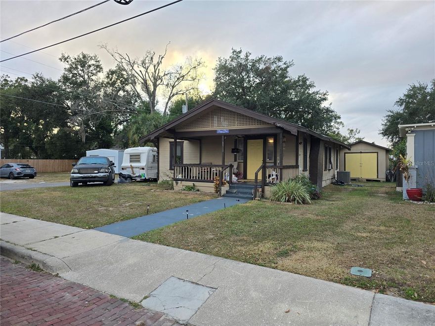 Short Sale. Investor Opportunity – Cash Only. 2 bedroom, 1 bathroom home on a desirable corner lot in a rapidly improving neighborhood with multiple new builds and renovated homes nearby. Property needs repairs and is priced for investors looking for a flip or redevelopment project. Strong activity in the area makes this an excellent opportunity for the right buyer. Close to local amenities, major roads, and community growth.