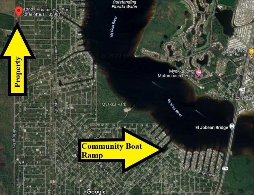 Looking to build your dream home? This agreeably priced corner lot is located in the BOATING COMMUNITY of GULF COVE and offers SOUTHERN REAR EXPOSURE, X FLOOD ZONE and NO COMMUNITY DEED RESTRICTIONS. Gulf Cove has an OPTIONAL HOA for $65/year that works to maintain and improve the community park and pavilion. Boaters can also purchase an annual boat decal for $65/year which provides access to the parking area and private boat ramp offering direct access to the Myakka River, Charlotte Harbor and out to the Gulf of Mexico. This parcel offers the peace and tranquility of a quiet residential neighborhood yet in close proximity to the abundant amenities North Port and Port Charlotte have to offer. Surrounded by golf courses, bike trails, Sports Parks, fabulous beaches, fine dining and world class fishing this is a perfect place to build your new home. We work with several quality builders at various price points. Let us help you create a life you don’t need a vacation from. At the time of listing this property is within the scrub jay boundary which can easily be resolved by paying an extra fee when applying for a building permit. (Current fee for this platted lot size is $2200)