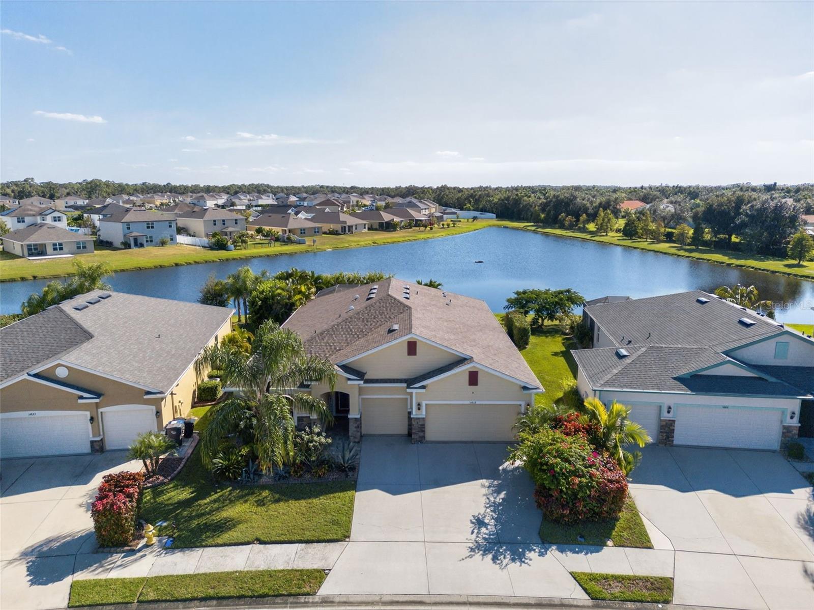 Not your average Del Tierra home here! This one checks all the boxes for comfort, privacy, and versatility.
Sitting on a quiet dead-end street, this 4-bedroom, 3.5-bath, 3-car garage pool home stretches over 2,800 sq. ft. and even includes a fully attached in-law suite with its own private entrance, paved walkway, living room, kitchenette, and full bath. Perfect for multi-generational living, visiting guests, or even a private work-from-home setup.
Step inside and you’ll feel the difference right away. From the decorative glass impact front door to the MBR hardwood flooring in the primary suite, every detail was chosen with care. The new roof (12/2024) and storm shutters keep things worry-free, the Culligan water and reverse osmosis system ensures the best quality water throughout the home, and your new pool robot (still in the box!) is ready to make pool maintenance a breeze.
Your backyard oasis features a private pool overlooking the pond, offering total relaxation and serenity after a long day. And when you’re ready to socialize, Del Tierra’s gated community amenities, including a resort-style pool, fitness center, and playground, are just seconds away.
Peaceful, practical, and perfectly located, this house is the kind of home that just feels right the moment you walk in.
We’re looking forward to hearing from you, schedule your private tour today.