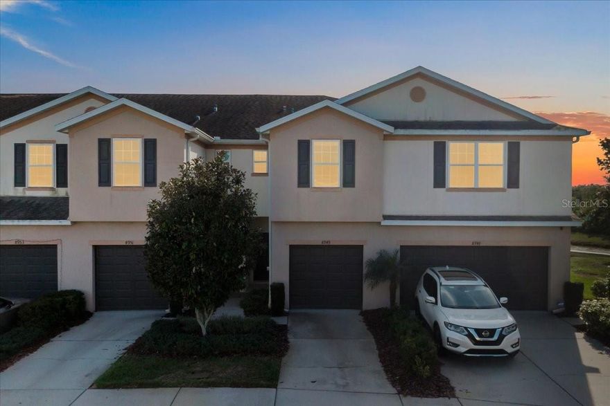 Come and see this stunningly maintained townhome with 2 bedrooms and 2.5 bathrooms in the sought after Harvest Creek Village Community nestled in the south of Tampa. Cook up your favorite meals in the chef’s kitchen with decorative lighting, stainless steel appliances, solid counter tops and plenty of cabinet space. The open floor concept allows the perfect entertainment space between kitchen and living room. Look out the large glass sliding doors into the backyard oasis. Unwind in your spacious master bedroom with spa like master bathroom. Relax in your screened in lanai facing the pond and no backyard neighbors. Close to shopping, restaurants, highways, entertainment and so much more. Don't miss out on this amazing opportunity!