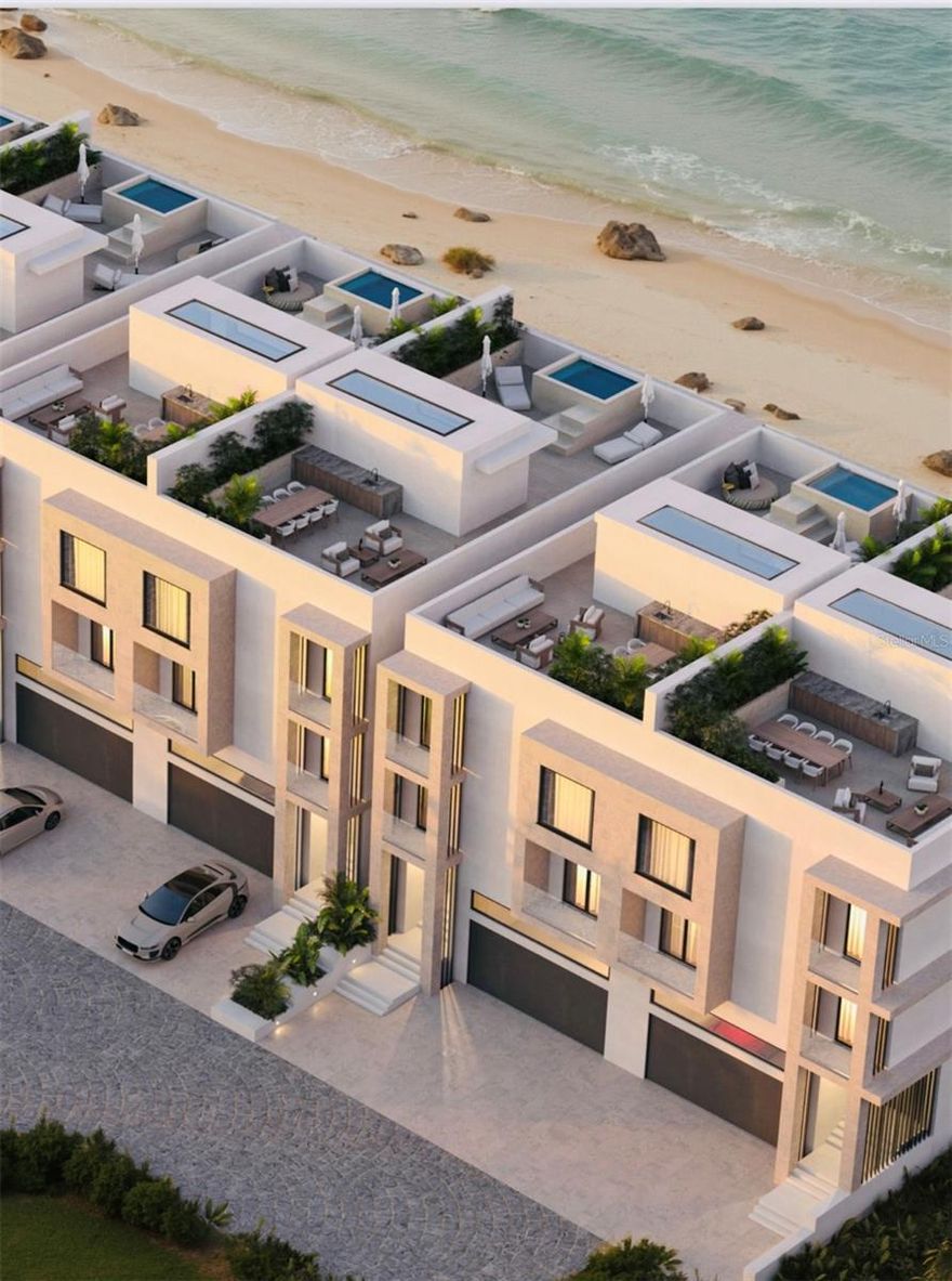 Pre-Construction. To be built. To be built Pre Construction. The Wow factor is coming to the oceanfront coastline of Palm Coast. Exclusive collection of 13 Private Residence in this stunning brand new beach community. Direct ocean views, private beach access, and modern architectural designed by top German waterfront specialist. Timeless aesthetics and a seamless blend of elegance, comfort, and natural beauty. Each private residence has flex spaces for each individual owner to use as best for their lifestyle. Create a space that enhances your everyday with convenience  and simplicity. Enjoy sprawling ocean views from every floor of the home. Step out on to the primary suite's oversized direct oceanfront balcony. The primary suite covers the entire 3rd floor with 3 walk-in closet's, a luxurious stand alone tub, sauna shower and spa features all designed to be the sancutary of your dreams. The most exciting oceanfront property along the northeast coast of Florida has limited time for buyers to make selections. Don't miss your window to live the life you deserve.