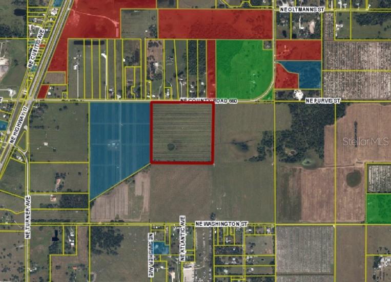 40 ACRES in Arcadia, Desoto County. This was a former citrus grove. Current land use code is 9900 (acreage, non-agricultural). Zoning is A-5. The A-5 zoning district is a zoning district with a minimum of five acres. To construct a building for human occupancy in an A-5 zone, you need to meet the following requirements:
Either a nonpublic water source approved by the Tri-County health department or
have a connection to a public water source and a wastewater system permit. To rezone an A-5 property to R-1, the property must have proof of a public water connection. Potential for up to eight 5 acre homesites. Great area for development!