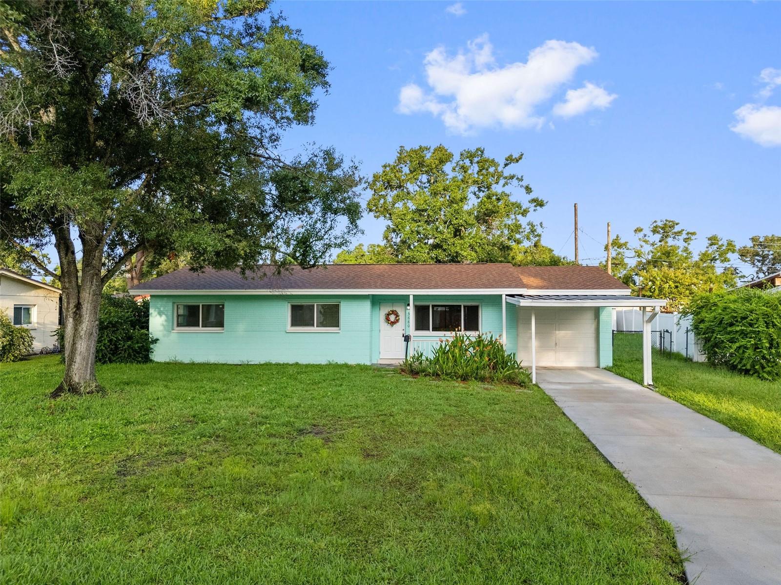 One or more photos have been virtually staged.
Fully Remodeled 3-Bedroom Home in Northeast St. Pete. Move right in—this beautifully remodeled 3-bedroom, 2-bath, block home with a 1-car garage is truly turn-key. Nestled in the highly sought-after Northeast Edgemoor Estates neighborhood, it blends modern upgrades with timeless charm.
The home features a customized kitchen with brand-new stainless steel appliances and quartz countertops, hurricane-impact windows and slider, and restored terrazzo flooring accented by elegant 5-inch baseboards. Fresh paint, new doors throughout, all-new ductwork, and a brand-new driveway add to the appeal, giving the home a fresh, like-new feel.
Inside, you’ll enjoy an open living room that flows easily into a screened lanai overlooking the backyard, perfect for entertaining or relaxing outdoors. The oversized one-car garage includes a laundry area with washer and dryer hookups, while the covered carport leads directly to the front porch for easy access.
This home offers both comfort and convenience. Centrally located, this home is just minutes to the 4th Street corridor’s many restaurants and shops, the new YMCA, Mangrove Bay Golf Course, parks, I-275, and the vibrant heart of downtown St. Petersburg. Whether you are a first-time buyer, an investor, or looking to downsize, this home is an exceptional choice.
Don’t wait—homes in this neighborhood sell quickly. Schedule your showing today before it’s gone!