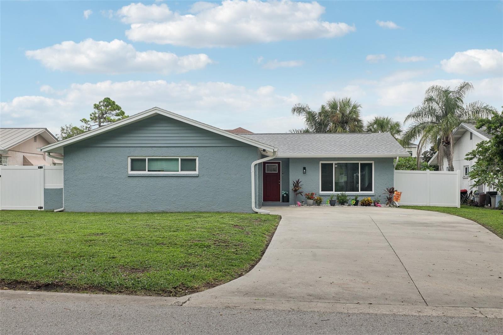 Welcome to this beautifully remodeled Tarpon Springs home in the sought-after Sunset Hills community!
This spacious 2-bedroom, 2-bathroom home with two additional flex rooms (ideal for a den, home office, or guest space) has been fully upgraded from top to bottom and is truly move-in ready. Major updates include a NEW roof (2024), NEW Energy Star windows (2024), NEW on-demand water heater, NEW kitchen, NEW bathrooms, NEW flooring throughout, and a NEW fenced-in yard—all designed to give you peace of mind and modern comfort. A newer electrical panel adds even more value and efficiency.
Inside, the open-concept layout creates a seamless flow, perfect for entertaining or relaxing at home. The kitchen boasts granite counters, modern cabinetry, and included appliances, while the large windows bring in abundant natural light. The primary suite is conveniently on the main floor, and the additional rooms give you the flexibility to customize your living space.
Step outside to enjoy the private, fenced backyard—ideal for pets, family gatherings, or simply soaking in Florida’s sunshine. A 2-car garage provides ample storage and parking.
Location is unbeatable—you’re just a 5-minute walk to Sunset Beach and Howard Park, plus only minutes to Kreamer Bayou with Gulf access and the famous Tarpon Springs Sponge Docks for dining, shopping, and culture. Best of all, this property is not in a flood zone and comes with no HOA fees, giving you stress-free Florida living.
Don’t miss the chance to own this stunning, fully updated Sunset Hills home—schedule your showing today!