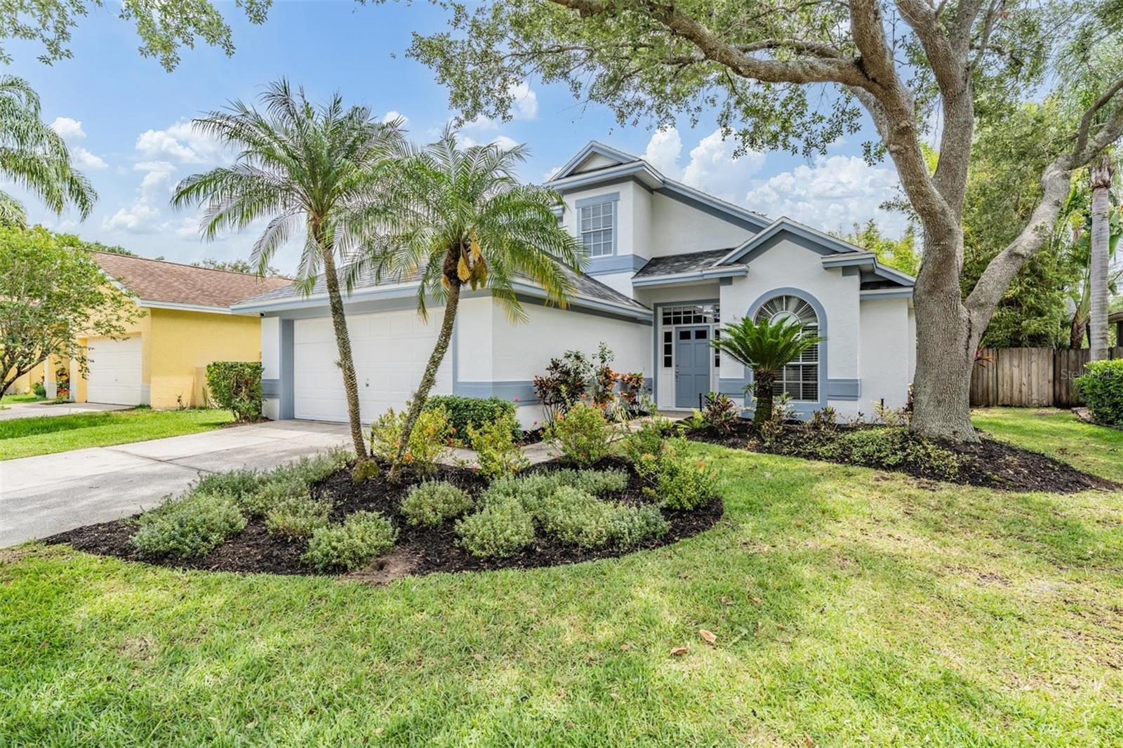 Step into this incredibly maintained and updated home nestled in the highly desirable Tampa community of WESTCHASE. Boasting a BRAND NEW ROOF (2025), AC (2023), FRESHLY PAINTED interior and exterior, and Bonus LOFT / FLEX Space, this MOVE-IN READY gem offers peace of mind and style in equal measure.
**You’ll fall in love with the gorgeous renovated SALTWATER POOL (2022), surrounded by lush tropical landscaping, a huge screened-in pool deck, and a covered patio ~ the perfect space to unwind or entertain year-round.
**Upon entering the front door, you are drawn in with soaring vaulted ceilings and the natural light pouring into your open living and dining spaces, framed by plantation shutters and rich hardwood floors creating a warm and welcoming vibe. The kitchen features GRANITE countertops, STAINLESS STEEL APPLIANCES, Breakfast Area, and a seamless flow into the open living and dining areas ~ ideal for both dinners and lively gatherings with family & friends.
**The PRIMARY SUITE ON THE MAIN FLOOR is a true retreat, complete with lush pool deck views and a spa-inspired ensuite featuring a luxurious marble walk-in shower compete with a soothing rain shower head, invigorating body jets system, and elegant finishes designed to elevate your daily routine. **Upstairs, a spacious open LOFT / FLEX Space offers endless possibilities ~ home office, playroom, or media area (or Man Cave!) ~ perfect for everyday living and entertaining. The additional two bedrooms and full bath create a well-balanced floor plan that easily adapts to both daily living and your future plans.
*This Home is part of the MASTER-PLANNED WESTCHASE COMMUNITY ~ distinct from other nearby neighborhoods that may share the same Westchase area or zip code. The Master-Planned Westchase community offers exclusive amenities accessible only to its residents in the 17 neighborhoods that make up the master-planned community including: two Olympic-sized swimming pools, club house, and multiple tennis courts. There are also several trails and parks and miles of sidewalks for exercising. Easy access to Tampa International Airport, the Westshore Business District, and Pinellas County Beaches. Served by A-rated Alonso High School which offers an International Baccalaureate (IB) Program. Schedule your private showing today and start creating your new chapter in Westchase!