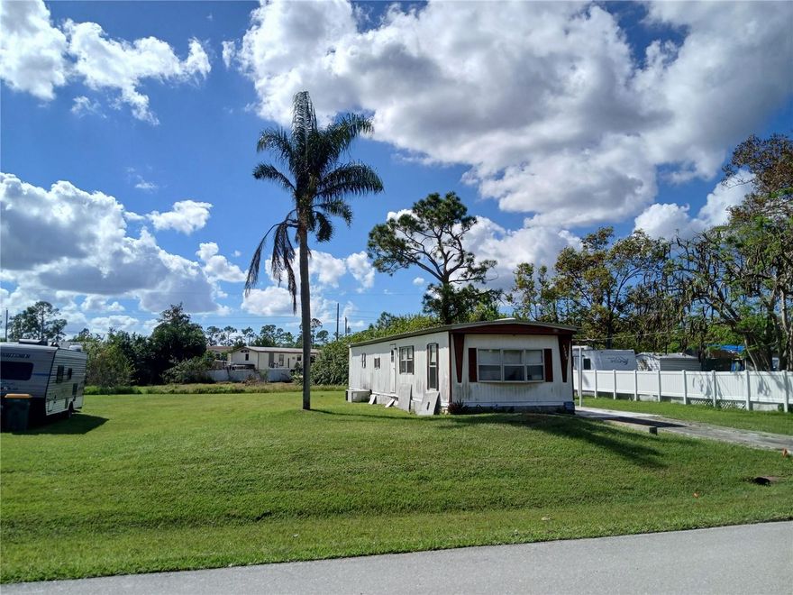 Attention investors or first time buyers ! Great opportunity a Beautiful turn-key manufactured home in a quiet neighborhood in Punta Gorda, FL. Come to your new furniture home with 2 bathrooms and 2 baths. It's Ready to move in. There are no CDD or HOA fees and no age restriction. NEW WATER PUMP AND LIKE NEW SEWER SUPRESSOR. The outside of the house needs some TLC, some soft spots in the floor. Sells as is.
