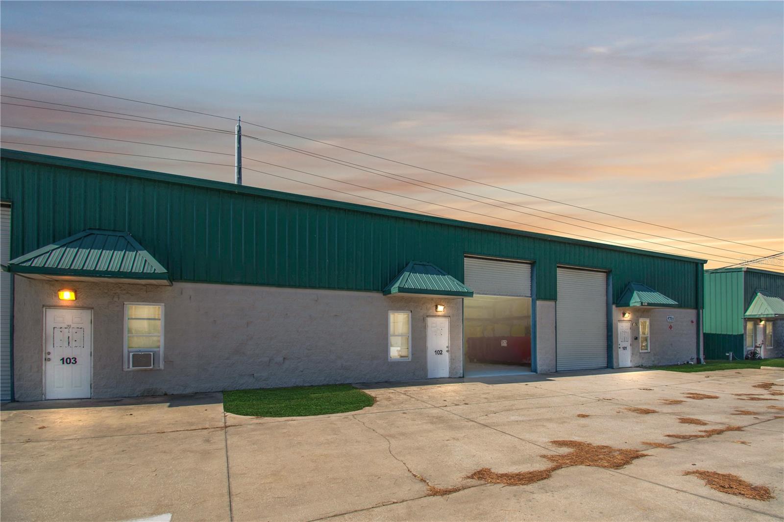 Rare opportunity to acquire a concrete block industrial flex condo located directly on Dobbs Road in the heart of St. Augustine’s thriving commercial corridor. Zoned CW (Commercial, Warehouse), the property is ideally suited for a variety of uses including warehousing, light manufacturing, distribution, or service-based operations. This versatile facility offers the flexibility to accommodate an owner-user looking to establish or expand operations, or an investor seeking strong income potential in a high-demand industrial market. The site features convenient access to major thoroughfares including US-1 and SR-207, ensuring seamless connectivity throughout Northeast Florida.