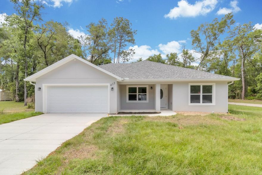 MOVE-IN READY – NEVER LIVED IN. Be the very first owner of one of the largest and best-positioned homes on the block. Located on a premium corner lot with side access and no rear neighbors, this property offers the extra space and flexibility buyers in this neighborhood are looking for—perfect for parking boats, RVs, trailers, or multiple vehicles.
Inside, the home features 4 bedrooms and 2 full bathrooms with a bright open-concept layout connecting the living, dining, and kitchen areas. The primary suite includes a private bathroom, while the additional bedrooms offer flexibility for family, guests, or a home office.
This home comes fully equipped with brand-new, top-of-the-line appliances already installed, plus gutters in place—saving you immediate move-in costs. Even better, the roof, HVAC/AC system, windows, and major components are all brand new, giving buyers peace of mind for years to come.
Located in a quiet Inverness neighborhood near lakes, parks, shopping, and everyday conveniences. If you’re looking for a brand-new home with extra space, privacy, and room for your vehicles and outdoor gear, this one stands out.