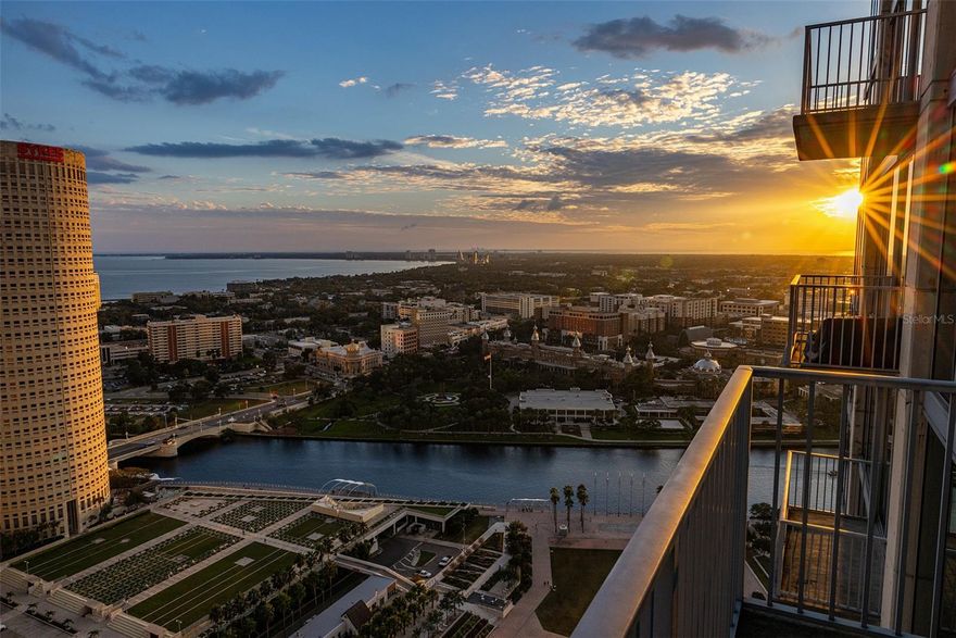 DOWNTOWN TAMPA! LIFE IN THE SKY! PENTHOUSE! LIMITED SUPPLY 2/2, at SKYPOINT with the BEST VIEWS in the building! This RARE condo is located on the 30th floor with TWO balconies and unobstructed Views of the Tampa Bay, Curtis Hixon Park, University of Tampa, Downtown Skyline, Hillsborough River, and the Glazer Children's Museum. The floor to ceiling windows in your living room and kitchen will make you feel suspended in the sky and will make your condo the perfect place for entertaining loved ones and friends. This two bedroom, two bathroom condo has 1284 sf of living space, two spacious balconies, and two assigned parking spaces with stainless steel appliances and granite counter tops throughout. Building amenities include 24/7 concierge, controlled building access, spectacular pool deck and spa, landscaped terrace, club room with billiards, media room and state-of-the-art fitness room, and restaurants right below at street level in the buildings mixed use spaces. Contact us today to schedule your private showing before it's too late!
