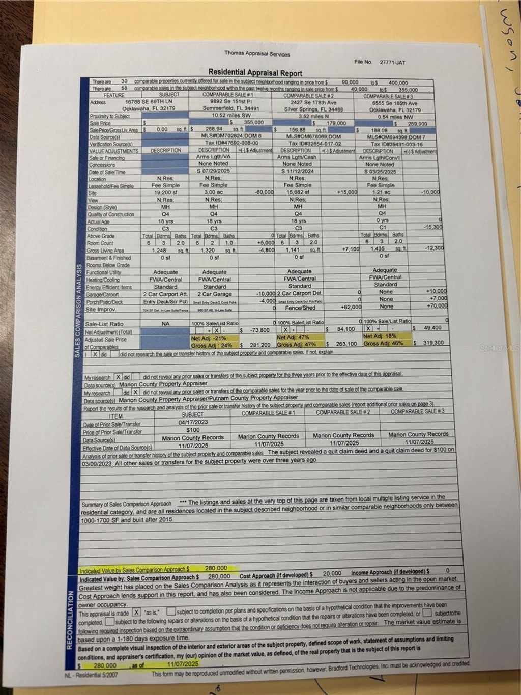 Photo of 16788 SE 69th Lane, Ocklawaha, FL 32179 (MLS # OM714625)