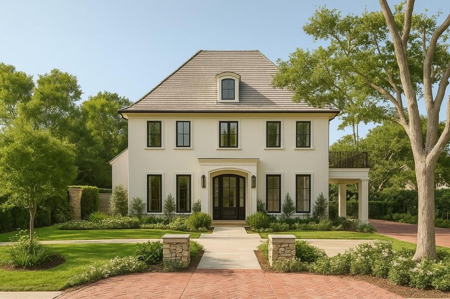 Under Construction. Step into a world where the timeless charm of Old Winter Park meets the pinnacle of modern luxury designed by Winter Park Design and masterfully crafted by renowned builder Vimaro Homes. Nestled on one of Winter Park’s most coveted tree-lined streets, this stately home immediately commands attention with its double-entry driveway, framed by manicured landscaping and a sense of grandeur like no other. Inside, the home unfolds across more than 3,600 square feet of impeccably designed living space, with every room telling a story of quality, craftsmanship, and comfort. Rich herringbone hardwood floors stretch throughout the residence, complemented by bespoke millwork, and soaring ceilings. At the core of the home, the designer chef’s kitchen is a true showpiece, crafted for culinary excellence and effortless entertaining. Outfitted with top-of-the-line stainless steel appliances, custom cabinetry with designer hardware, and striking quartz countertops, the space is as functional as it is beautiful. A large island provides a natural gathering place, while an adjacent walk-in pantry offers seamless storage and prep. The primary suite is a retreat unto itself; a serene oasis tucked away for ultimate privacy. The spa-inspired en-suite bathroom rivals the finest resorts, featuring a soaking tub, walk-in shower with rainfall fixtures, designer lighting, dual vanities with custom cabinetry, and luxurious stone finishes throughout. A large, custom walk-in closet completes this elegant retreat. Beyond the main living areas, this home offers unique and thoughtfully designed spaces that elevate everyday living including a dedicated home office, a spacious loft, and a grand 3rd floor bonus room. Outdoors, a resort-style pool, covered lanai, and fully equipped summer kitchen create a private haven for year-round entertaining under the Florida sun. For the car enthusiast, this home offers a perfect fusion of elegance and functionality with a stately porte-cochere, a detached garage connected to the home by a breezeway, and an expansive motor court ideal for guest parking or showcasing a prized collection. Every element of this home speaks to impeccable taste and thoughtful design, from the curated finishes and luxury fixtures to the breathtaking architecture and designer lighting. Located just moments from Park Avenue, Rollins College, and Winter Park’s finest shopping and dining, you are truly in the heart of it all. More than a residence, this is a rare architectural masterpiece by Vimaro offering an unmatched lifestyle in the heart of one of Central Florida’s most coveted neighborhoods.