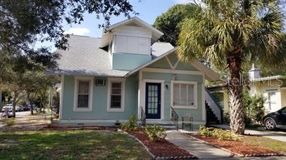 Available immediately for Annual Lease. This charming Downtown Studio Apartment is located in a beautiful Historic Uptown Neighborhood. Enjoy the newly renovated Kitchen with refrigerator and range/oven. This updated studio with hardwood floors also has a large Tiled Bathroom with Shower. Window unit for AC/Heat. Walk or bike to trendy downtown St Petersburg and popular midtown areas. Convenient coin Laundry located onsite for your use. Small cat or dog up to 35 lbs is OK with approval and $500 non-refundable pet fee. No aggressive breeds. Application fee $65 per adult, $100 tenant processing fee. Rent includes gas, water, sewer, trash, yard maintenance. Open parking.