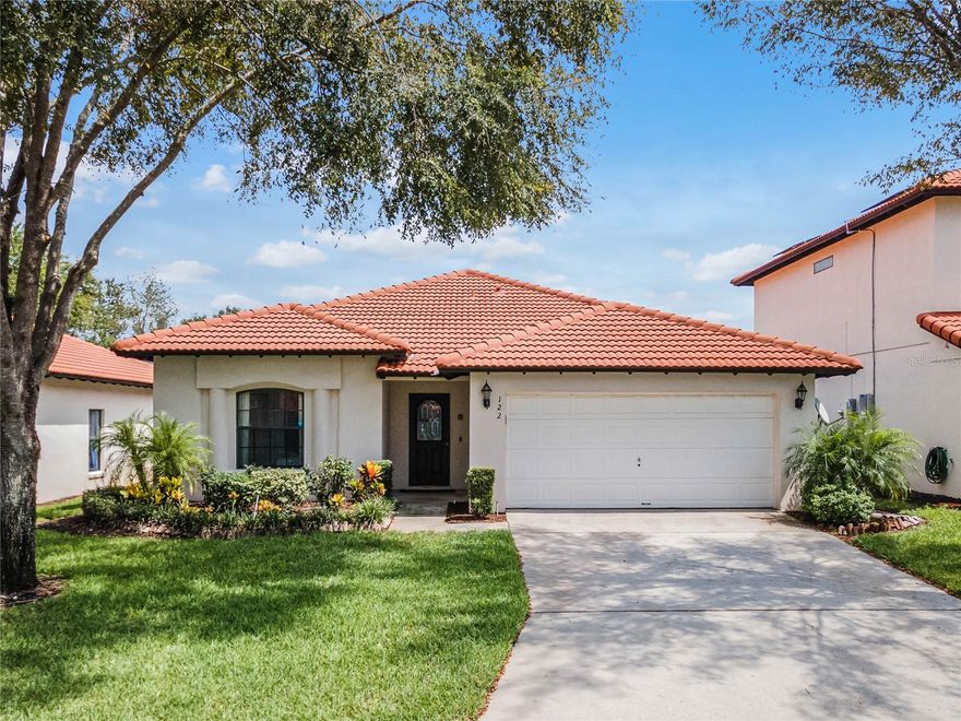 Under contract-accepting backup offers***10K SELLER CREDIT TOWARDS CLOSING COSTS OR BUY DOWN INTEREST RATE***NEW PRICE REDUCTION***SELLER MOTIVATED****BEAUTIFUL MOVE-IN READY FULLY FURNISHED POOL HOME in the highly sought after community of High Grove in the City of Clermont, FL is just minutes from Disney World! This home features an open concept with 4 Bedrooms, 3 Baths With 2 Owners Suites. As you walk into this home, you'll love the luxurious feeling for you and your guests to enjoy. At the front, there are two bedrooms that are joined by a Jack-n-Jill bathroom with each room having direct access to the bathroom. You'll love entertaining in the Family room with open views of the fully updated kitchen complete with stainless steel appliances and granite countertops. The kitchen area is very spacious & has plenty of cabinet and counter space as well as an eat-in dining area. Two Owner’s Suites with en-suites sit towards the rear corners of the home just off of the patio area with each having their own individual access to the Pool. Through the sliding doors you will love the private patio and screened in resort style POOL and SPA. This home boasts a Tile Roof and Mature Landscaping and comes Fully furnished and is move-in ready for those looking for the perfect new home, Airbnb, Vacation home or Investment property.  The Gated Community has a large Clubhouse perfect for gatherings or a relaxing day at the Community pool and hot tub, movie room with games, fitness center, playroom, pool table and more. There is a playground right outside the Clubhouse with a small miniature golf area. HOA fees include lawn and shrub maintenance and irrigation, Valet garbage can service, use of amenities and clubhouse as well as a 24-hour community gate. The community is ideally located just 10 miles from Disney and minutes from most Orlando attractions and just 10 minutes south of the new 250-acre, $1.4 Billion Olympus sports training facility. Quick access to shopping, restaurants, medical and major highways. A/C unit replaced in 2020 and pool heater replaced in 2021. Make this gorgeous home your own as a year-round oasis or use as a Vacation Home or Airbnb. Short-term rentals are allowed! Your Florida home awaits you!