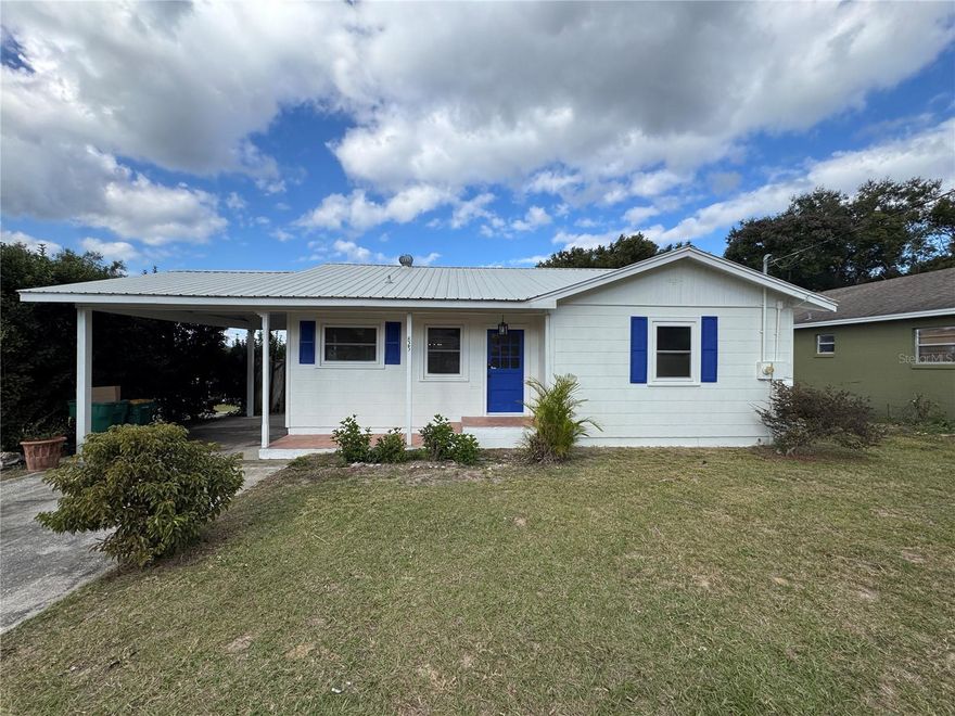 This charming and fully renovated 3-bed, 2-bath home in Eustis offers comfort, space, and a peaceful setting with lovely lake views. The main level features 2 bedrooms and 1 bathroom, while the finished basement includes a private 3rd bedroom and full bath—perfect for guests, a home office, or extra privacy.
Enjoy a bright, updated interior with modern finishes throughout. Outside, the home features a fully fenced backyard, a spacious deck, and a detached laundry building for added convenience. A covered carport provides easy parking and extra storage.
Located near charming local amenities, this home is just minutes from Downtown Eustis, parks, shopping, dining, and outdoor activities. You’re also a short drive to Mount Dora and Tavares, giving you access to some of Central Florida’s best lakes, trails, cafés, and community events.
A perfect blend of privacy, convenience, and character—this home is move-in ready and waiting for you!