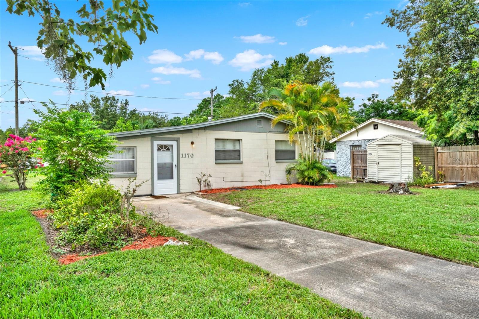Super Rare Opportunity at a Super Rare price in Winter Garden! Don't miss out on this 3 bedroom home with a brand new HVAC 2024, laminate flooring throughout with the exception of the bonus room. Natural gas range, Updated bathroom, updated electrical panel and more! Bonus room can be used for a multitude of purposes. Exterior features a shed, extra long driveway and NO HOA! A short distance to the West Orange Trail, local shops, restaurants, and farmers markets—this location truly can’t be beat. Don’t miss your opportunity to own a piece of Winter Garden charm—schedule your private showing today!