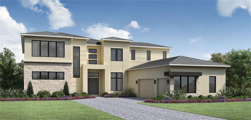 PRICE IMPROVEMENT -  MOVE-IN READY.  TOLL BROTHERS in Beautiful Bella Collina!  The exemplary Bressols Transitional model cradles you in luxury from the grand two-story entry foyer to the expansive living room with 24’ ceilings.  Ponder your 1+ acre estate vistas through the wall of glass to the majestic covered lanai, and beyond to the resort style pool and spa.  There are formal areas for posh entertaining and casual areas for relaxing with family and friends.  A primary suite on the first floor resides in a private wing, while the junior suite sits comfortably on the second floor.   Retreat to the open loft or private bonus room for some lively billiards or a strategic game of chess. A cooks delight gourmet kitchen with handsome Quartz countertops, stainless steel JennAir appliances, copious amounts of cabinets, and a tremendous walk-in pantry.  Large center island is convenient to the casual dining and sun-filled great room with immediate access to the massive covered lanai with fireplace, summer kitchen, and full bath.  Private first-floor guest suite with ensuite bath and walk-in closet, and two additional ensuite bedrooms upstairs complete this remarkable home.  Live life with style and flexibility in this incomparable home in an exceptional community featuring outstanding amenities including 2 delicious restaurants, tennis courts, spacious fitness center, community pool complex, and the challenging Championship Sir Nick Faldo designed 18-hole golf course.