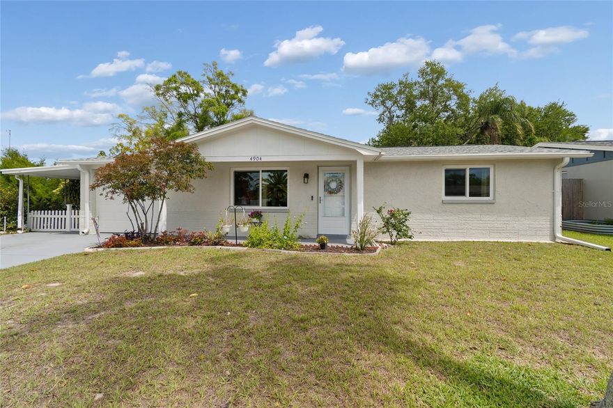 Welcome to this charming 2-bedroom, 1-bathroom home in New Port Richey, featuring an incredible 12x10 bonus room that serves as the perfect potential 3rd bedroom, office, or den! Situated in a quiet, non-HOA neighborhood and NOT in a flood zone, this property offers true peace of mind and complete flexibility. 
The home boasts a fantastic, open layout with no carpet—perfect for low-maintenance living. The property was recently upgraded for durability and efficiency, including a New Roof (2023), Hurricane Impact Windows (2023), and a New AC System (2025). 
Step outside to enjoy a fully fenced-in, corner yard—an ideal space for pets, gardening, or entertaining. Located just minutes from downtown New Port Richey’s restaurants, shops, and parks. This move-in-ready gem checks all the boxes. Don't miss this opportunity!