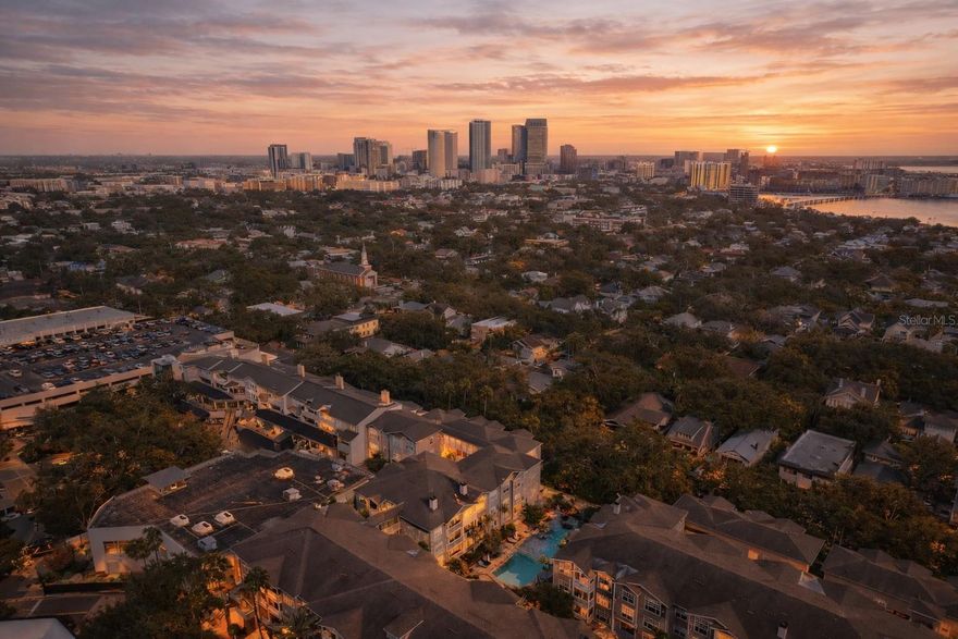 Turnkey living in an unbeatable location. Nestled in one of Tampa’s most desirable neighborhoods, this 2-bedroom, 2-bath condo offers a rare floor plan with NO UPSTAIRS NEIGHBOR, HIGH CEILINGS , and abundant NATURAL LIGHT. The open kitchen features GRANITE COUNTERTOPS, stainless steel appliances, and a breakfast bar ideal for entertaining. Both ensuite bedrooms include WALK-IN CLOSETS and tray ceilings, complemented by wood-look tile flooring and newer carpet in the bedrooms.

Enjoy southern views from your private balcony and the comfort of a NEW 2025 A/C system. Additional highlights include TWO reserved tandem PARKING spaces in a secure garage. Community amenities feature a fitness center, recreation room, bike storage, guest parking, and an onsite property manager. 

Steps from Hyde Park BEST DINING, shopping, Bayshore Boulevard, and minutes from Downtown Tampa and TIA.
