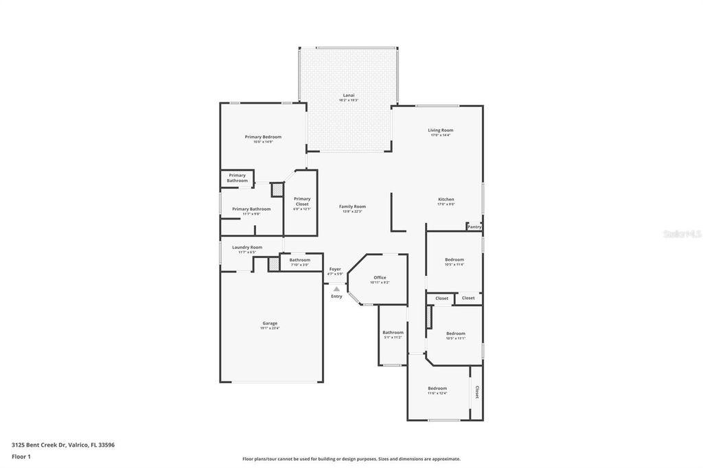 Photo of 3125 Bent Creek Drive, Valrico, FL 33596 (MLS # TB8419068)