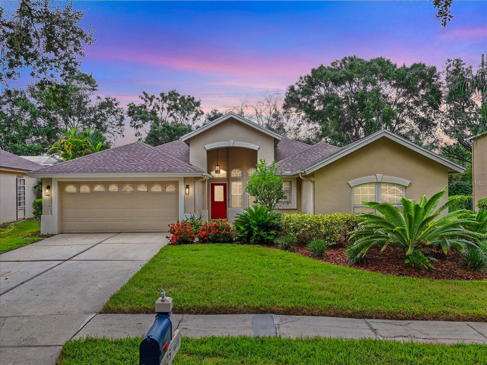 Welcome to River Hills Country Club, one of Valrico’s most sought-after gated communities! Tucked away on a quiet, tree-lined street, this spacious 4-bedroom + study, 2.5-bath home offers the perfect blend of comfort, style, and Florida living.
Step inside to find soaring vaulted ceilings, light-filled living spaces, and an open, split-bedroom layout that’s both functional and inviting. The chef’s kitchen features stainless steel appliances, ample counter space, a pantry, and a breakfast nook. Multiple living areas make entertaining easy, while the living room opens seamlessly through sliding glass doors to your private outdoor retreat.
The owner’s suite is a true haven with direct lanai access, a custom walk-in closet, and a spa-like bathroom with dual vanities, a garden tub, and a separate shower. Three additional generously sized bedrooms plus a versatile study give you plenty of room for family, guests, or a home office.
Out back, enjoy Florida’s outdoor lifestyle year-round on the extended, screened lanai with brick pavers—perfect for morning coffee, weekend BBQs, or evening unwinding. The private backyard provides plenty of space for fun and relaxation.
Living in River Hills means more than just owning a home—it’s a lifestyle. Behind the 24/7 manned gates, you’ll find lush landscaping, parks, and playgrounds, plus resident access to the River Hills Country Club with dining, social events, fitness center, Jr. Olympic pool, and more. Golf, tennis, and pickleball are available with guest privileges, with options to upgrade to full membership. Whether you’re enjoying the championship golf course, relaxing by the pool, or gathering with neighbors at the clubhouse, River Hills offers the perfect balance of recreation, community, and convenience—just minutes from shopping, dining, and top-rated schools.
This is more than a home—it’s your chance to live the River Hills lifestyle.