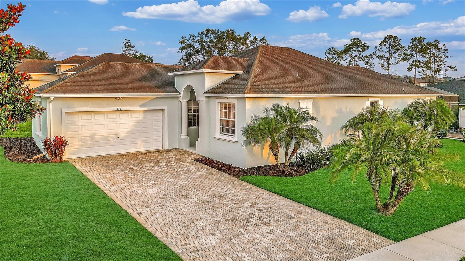 Spacious 4-Bedroom, 3-Bath Pool Home – Fully Furnished & Ready for You!
Live like you’re on vacation every day in this gorgeous, fully-furnished single-family home with a private screened pool & spa in a secure, gated community. Perfect for families, snowbirds, or short-term rental guests — Airbnb allowed!
This home sits on a large private corner lot. Across the street, you’ll enjoy a large community park, practically an extension of your front yard, giving you all the green space you could want for your family, pets, or just relaxing outdoors.
The screened pool deck features an additional privacy-fenced sunbathing area — perfect for working on that Florida tan!
Inside, you’ll find a designer kitchen with solid-surface counters, upgraded cabinetry, and a high-end range hood. The polished concrete floors throughout the living areas make cleaning a breeze.
This one-story home features a smart 3-way split floor plan with two master suites for maximum privacy. Washer and dryer are included, along with tasteful furnishings and décor — move in ready!
Highlights: Fully furnished & move-in ready. Private screened pool & spa. Large corner lot. Gated community with beautiful palm-lined streets. Close to Disney, Universal, and all Orlando attractions. Laundry room with washer & dryer included. Pet-friendly (with approval)
Only 11 minutes to I-4 for easy access to Orlando or Tampa, and just 30 minutes to major attractions.
This home offers the perfect blend of resort-style living, convenience, and flexibility!