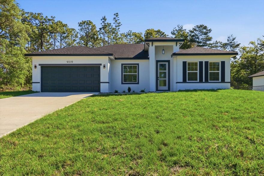 Brand-new under-construction home located in the growing community of Citrus Springs, Florida. This 4-bedroom, 2-bath residence offers 1,787 square feet of thoughtfully designed living space with a modern open layout. Situated on a beautiful lot, the property provides space, privacy, and the opportunity to be the first owner. A nearby comparable property went under contract in just one day and sold for $310,000, reflecting strong buyer demand in the area. Don’t miss this opportunity to take advantage of a great value before is too late.