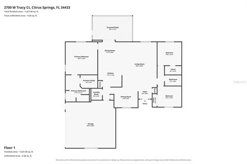 Tiny photo for 2700 W Tracy Court, Dunnellon, FL 34433 (MLS # OM734890)
