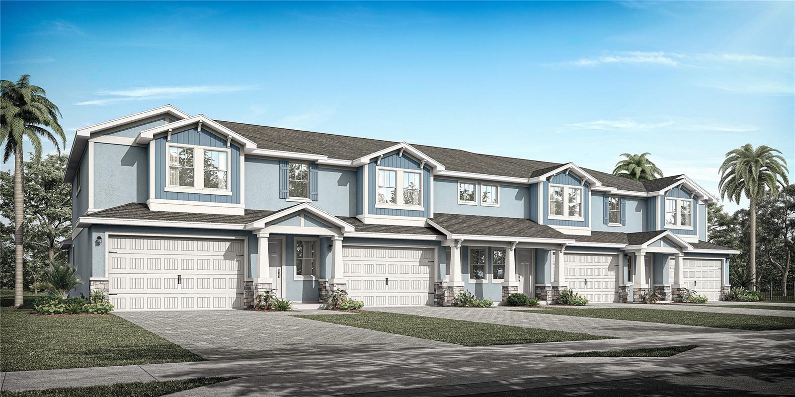 Under contract-accepting backup offers. Under Construction. Location! Location! Fabulous Countryside location! Brand new construction presented by premier builder DiGiovanni Homes! Over $30,000 in upgrades in this home! Luxury living in the heart of the Countryside area of Clearwater. Prime location! Be the first to live in this magnificent townhome in the new, gated community of Summerset Villas. Low HOA, community pool, pet friendly and not in a flood zone! Loaded with standard luxury features. The fabulous ‘Heron’ floor plan brings open concept to its 2,250 sq.ft. with 4 bedrooms, 3.5 baths and a 2-car garage. The layout boasts a desirable main floor primary bedroom with spa-like ensuite bath, walk-in closet, double vanity, walk-in shower and water closet! The kitchen is designed for fine family living and grand entertaining with an island breakfast bar, real wood cabinetry, stainless appliances, designer backsplash and quartz counters as well as beautiful luxury vinyl flooring that is carried into the open great room. And living space is extended to a huge (16’x 6’) covered patio. The first floor also houses a convenient half bath and laundry room. Secondary bedrooms and two additional full baths are upstairs along with a large loft area with endless possibilities. Standard features are lavish and include a flagstone paver driveway, impact windows, shaker style cabinetry, 3.5” colonial trim throughout, tankless gas hot water heater, 12’x24’ tile in bathrooms, luxury vinyl flooring in main living areas and so much more! The exceptional location of this natural gas community is near to all… shopping, restaurants, airports, medical and just a short drive to charming downtown Dunedin as well as the powder white sands of the legendary Gulf beaches.