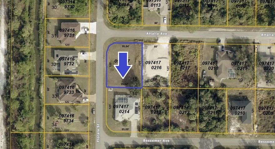 Prime cleared corner lot in North Port — no HOA or CDD — offering a rare chance to build your dream home or investment property in a rapidly growing community. This lot sits in a convenient area close to the only natural warm mineral spring in Florida, Warm Mineral Springs, where residents and visitors enjoy relaxing, year-round warm-water soaking in a historic setting. The location also provides easy access to area amenities such as shopping, dining, parks, recreational facilities, and Gulf Coast beaches, making it ideal whether you want tranquility or convenience. Don’t miss this unique opportunity — drive by, imagine what could be, and submit your offer today!