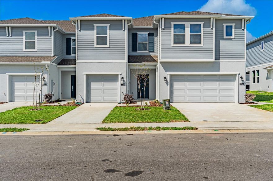 Welcome to this beautiful newly built two-story townhome in the desirable Brentwood master-planned community in Davenport. Bright open-concept layoutconnecting kitchen, dining, and living areas with direct access to a covered patio, perfect for indoor-outdoor living. All three bedrooms arelocated upstairs for privacy, including a spacious owner’s suite with a walk-in closet and private bath. This floor plan also features Bedroom 3with a spacious walk-in closet, offering extra storage. Enjoy resort-style community amenities including a swimming pool and playground. Conveniently located minutes from Posner Park shopping, dining, AdventHealth Heart of Florida, and with easy access to Highway 27 and I-4 forquick access to Greater Orlando and world-famous attractions. Please be aware that pest control ($25) is not included in the rental price.  Schedule your showing today!