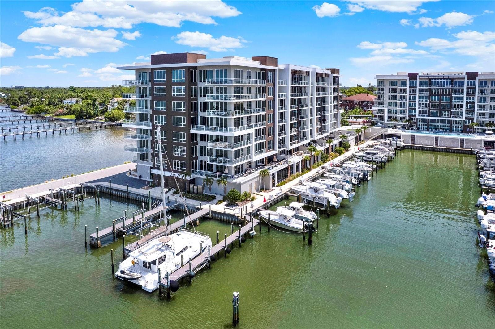 An Exquisite, Waterfront Condominium at Marina Bay for Rent! Live the resort lifestyle in this beautiful 2BR/2BA + den, corner unit with over 1,800 sq ft of space and breathtaking views of the Marina and the Bay. Built in 2021, this condo features quartz countertops, custom cabinetry, stainless steel appliances, motorized blinds, and a spacious open layout.
Enjoy two spacious balconies, accessible from each of the bedrooms and the living area. The primary suite includes a walk-in closet and spa-style bath with double shower heads.
RARE BONUS: Private cabana included!
Marina Bay 880 offers 24/7 concierge, saltwater lap pool, fitness center, sauna, putting green, EV charging, secured parking and more! Boat slips available at adjacent marina. Minutes from Coachman Park, The Sound, downtown Clearwater, and the beach.
No smoking. Pet-friendly. Comes unfurnished but can be rented furnished for an adjusted price.
Also available for sale! MLS TB8383131