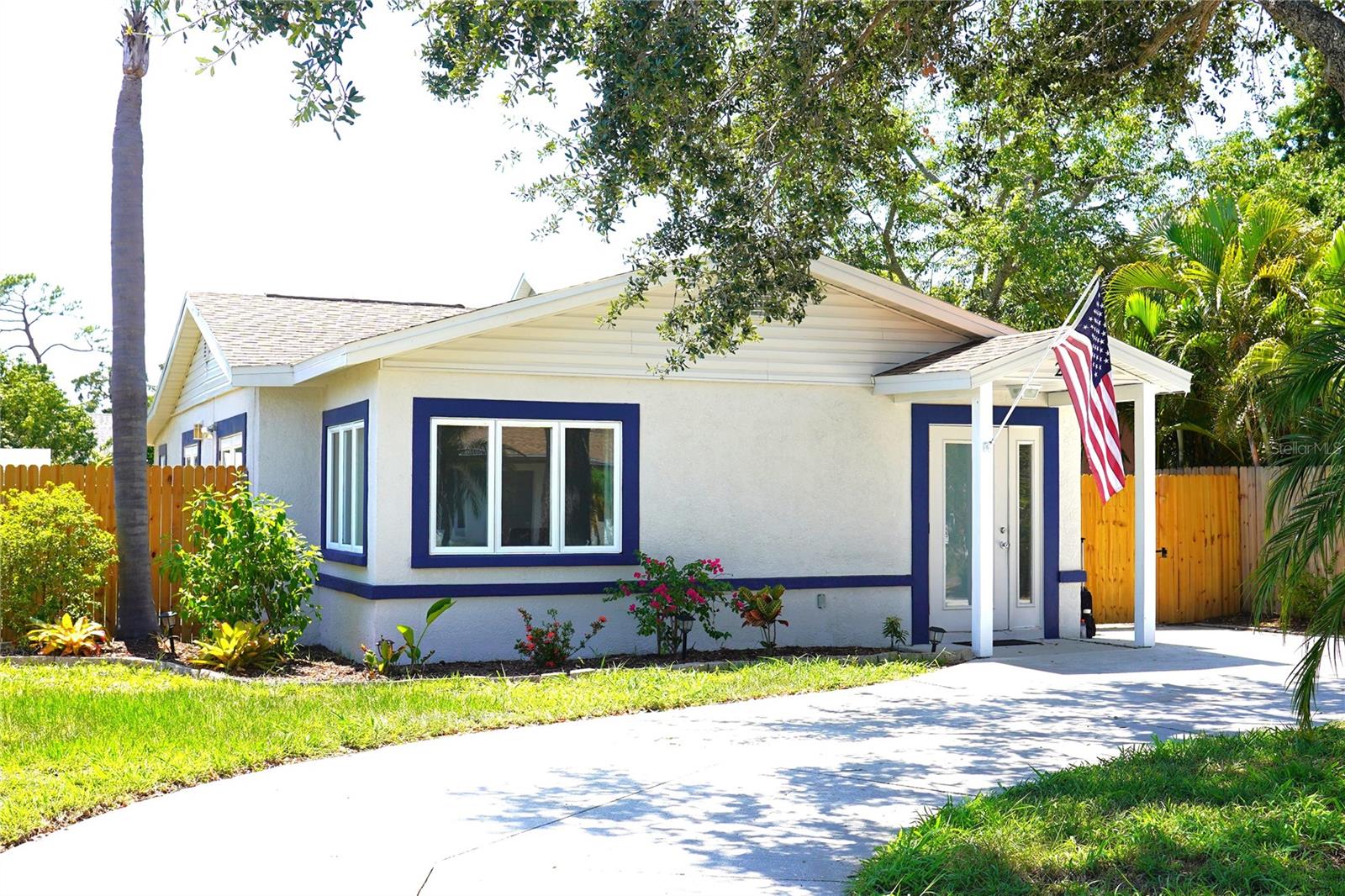 Come step inside this charming 2-bedroom, 2-bathroom home, ideally located near Gulf Coast beaches, downtown, shopping, public transportation, and other sought after amenities!
The primary bedroom features a walk-in closet along with an en-suite bathroom. Enjoy the living spaces that includes a kitchen with lots of cabinet space, a separate dining room, living room and laundry closet shared with a bonus room that's perfect to use for an office, reading nook or play room!
Step outside onto the patio to enjoy a private fenced yard, great for an outdoor dinner, reading or gardening. You will also find a shed that's great for more storage!
This maintained home offers recent updates, including a complete exterior painting, newer fence, newer flooring, new ceiling fans, 4yr old roof and a recently serviced AC to name a few.
And best of all there is NO HOA, NO CDD and not in a flood zone! Great rental property!
Come make some finishing touches and make it your own!