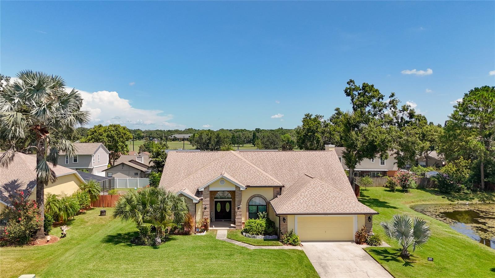 Welcome to your move-in-ready dream POOL home in Buckhorn Run, A 5-bed, 4-bath executive masterpiece. Situated on ONE of the largest LOTS with Pond view in Valrico’s most desirable neighborhoods. From the moment you pull into the driveway you'll know you've arrived. Step inside to find new windows, new roof and completely updated interiors, including engineered hardwood floors. Fully fenced back yard with mature landscaping to enjoy the Florida outdoors. Location and layout are everything when looking for the perfect home, and with your close proximity to theme parks, golf courses, shopping, restaurants, and schools, you have found your Dream Home! Come see what it’s all about!