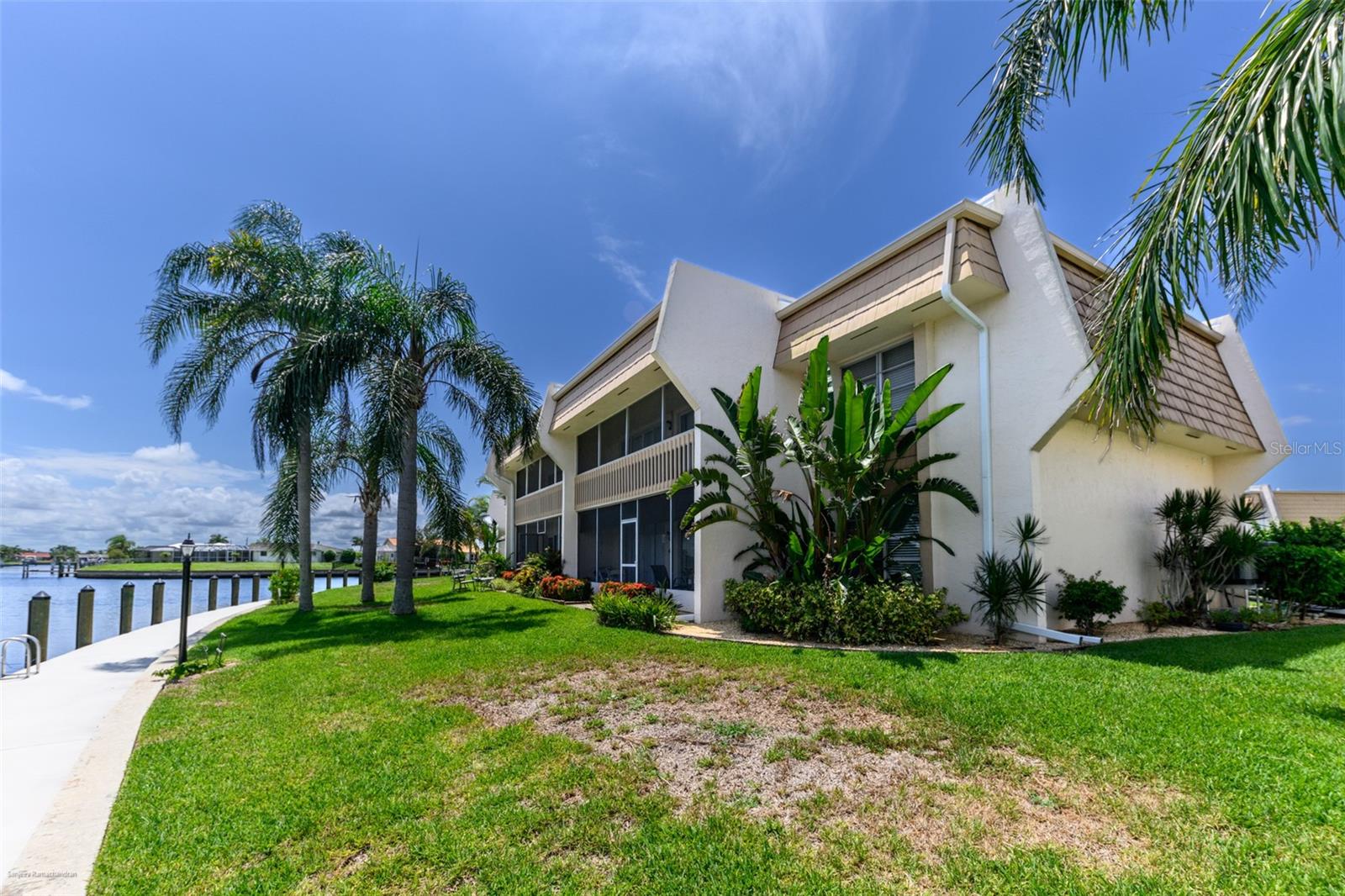 ANNUAL WATERFRONT RENTAL – ISLANDER POINT | SPECTACULAR VIEWS & ACTIVE LIFESTYLE
Welcome to Islander Point, a sought-after waterfront community offering breathtaking views and direct access to Charlotte Harbor and the Gulf of Mexico. This beautifully appointed second-floor residence offers one of the most stunning water views in the area.
Featuring a split-bedroom floor plan, this 2-bedroom, 2-bath condo ensures privacy and comfort for you and your guests. The spacious master suite includes direct access to the screened-in balcony, where you can enjoy serene water views each day. The updated kitchen complements the home’s bamboo flooring that flows seamlessly through the main living areas and both bedrooms.
Additional highlights include a dedicated laundry room, designated parking space conveniently located just outside the unit, and ample guest parking. The property is partially furnished, with the option to lease unfurnished, based on your preference.
Islander Point is an active community offering access to a clubhouse, heated swimming pool, and a vibrant lifestyle on the water.
Available now for annual lease. Don’t miss this rare opportunity to live in one of Punta Gorda’s most desirable waterfront communities.