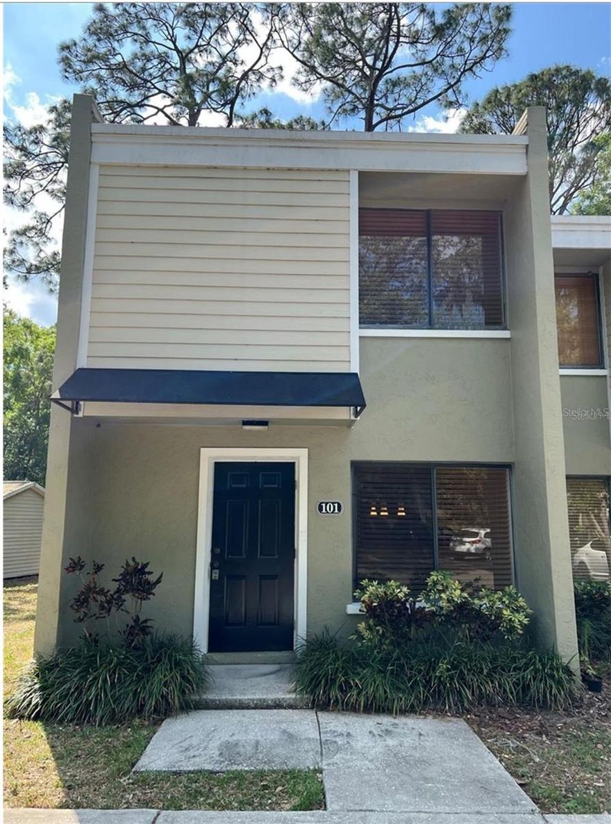 Welcome to the gated community of Grand Oaks! This 2BR/1.5BA is being offered unfurnished. Both bedrooms are upstairs along with a full bathroom with a tub/shower combo. Downstairs is the dining room, kitchen, half bath, and living room. Screened in patio. Fenced in area out back perfect for your pet. Community pool. Fantastic location close to IMG, The State College of Florida, about a 15 minute ride to Anna Maria Island, easy commute to Sarasota. Min 650 credit score required. Call today for a showing.