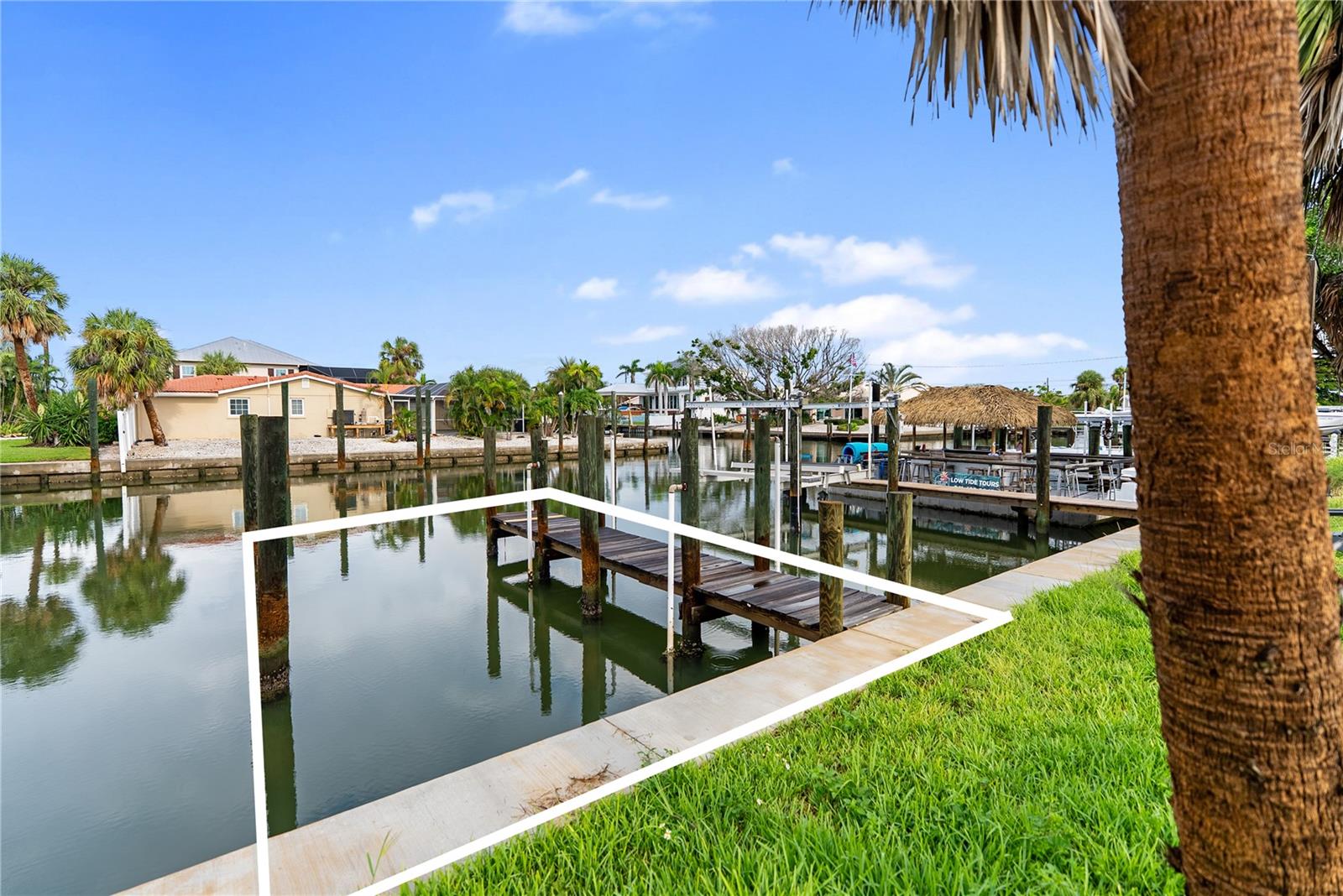 Get ready to live the ultimate island life with this incredible boat slip in Holmes Beach! This isn't just a place to park your boat; it's your gateway to paradise.
Imagine having direct access to the sparkling waters of Bimini Bay, the bustling atmosphere of Galati's Marina, and the expansive beauty of Tampa Bay. From here, you can be out on the open water in minutes, whether you're heading out for a day of fishing, a sunset cruise, or a quick trip to your favorite waterfront restaurant.
While the dock is sleek and slim on the right, it provides all the access you need. Though power and water are not currently hooked up, they can be added, allowing you to easily build a lift for your vessel.
This isn't a buildable lot—it's even better. This is your exclusive ticket to the water, offering a fantastic opportunity to secure your very own piece of the Florida dream. Don't miss your chance to make this prime location yours and start enjoying the boating lifestyle you've always wanted!