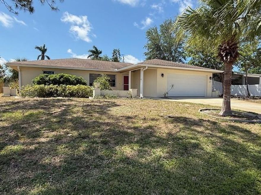 Must see this newly updated home in the desirable Northwest Bradenton area, Just minutes to the beaches of Anna Maria Island, close to shopping and restaurants. This home is on a very quite and wide street. Has Fruit trees Orange and Lemon in the back yard. No HOA or CDD Fees. both bathrooms have new sinks and counters, cabinets, new tile floors. All new light fixtures throughout the home.