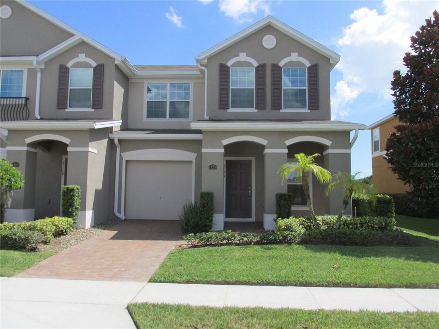 Newly remodeled Town home 4 bed 2.5 bath in Sawgrass Plantation community features a covered entry PORCH entering in to GREAT ROOM, the Kitchen open to Casual Breakfast with sliding door leading to covered Patio, backyard and Pond View. Kitchen has 42" MAPLE CABINETS, GRANITE Counter Tops and CLOSET PANTRY. The Master Bedroom is downstairs and features a WALK-IN CLOSET, Master Bath with GARDEN TUB. All remaining Bedrooms are upstairs. Newly installed Laminate Wood Floors in all Bedrooms The laundry room is equipped with washer and Dryer. CERAMIC TILES in all Bathrooms and common areas . The community clubhouse offers space for special events, Resort style swimming pool or relax in a comfy lounge at the shaded poolside cabana while the little ones enjoy their fun in the sun. With three basketball courts available seven days a week. The lighted tennis courts are great for recreation after work and on weekends. This subdivision features many outdoor activities like tennis courts, basketball courts, playing fields, playgrounds, pool, picnic pavilions, and walking trails. close to major attractions, highways, Shopping Center, within 10 minutes Orlando International Airport and Medical City in lake Nona area. The fully enclosed neighborhood offers a park with a rock climbing wall, slide, and swings. This Property is conveniently located with easy access to Toll Roads S.R. 417, Florida's Turnpike and Osceola Parkway.