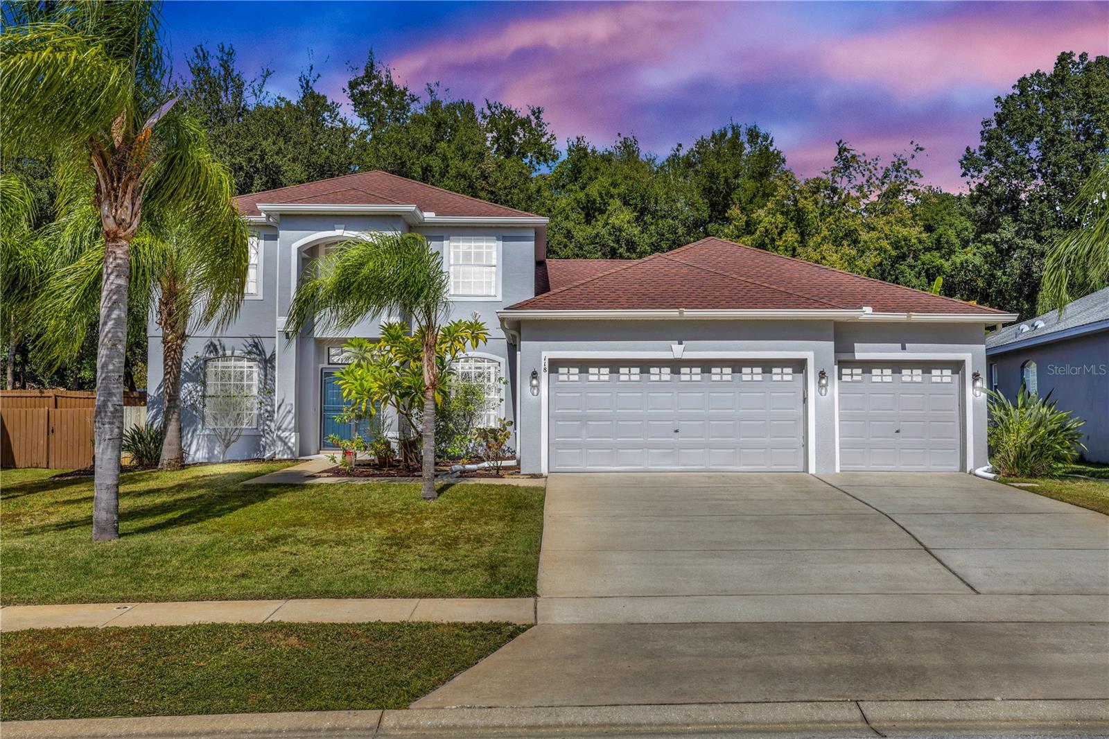 Beautiful, updated 5-bedroom, 3-bath home with a 3-car garage offers space, style, and a private backyard oasis that’s perfect for entertaining or relaxing in the desirable community of Springview in DeBary! Inside, you’ll find a beautiful mixture of wood flooring and tile throughout the first floor, along with elegant crown molding and barn doors leading into a versatile office, gym, or flex room. The primary suite is conveniently located downstairs and features a newly renovated bathroom (2025) with an updated shower and freshly painted vanities. There’s also an additional bedroom and full bathroom on the first floor, perfect for guests or multi-generational living. The kitchen showcases tile flooring, a brand-new dishwasher, double oven, reverse osmosis water filtration system, built-in desk, and under-stair storage for added convenience. Upstairs, you’ll find new carpet (2024), a large loft, and three spacious guest bedrooms with oversized walk-in closets and a shared bath featuring a double vanity. Going to the backyard you'll find oversized sliding glass doors open that open to a huge screened-in lanai, perfect for entertaining or relaxing in your private, fully fenced backyard oasis complete with a fire-pit. Additional features include a whole-home water softener, two A/C units, and a fresh full exterior repaint (2023). Enjoy the best of community living with access to a pool and playground, plus convenient proximity to I-4, the SunRail DeBary Station, beaches, downtown Orlando, and local favorites like Gemini Springs and Blue Springs State Park. The upcoming new Downtown DeBary development makes this home an even more exciting opportunity!