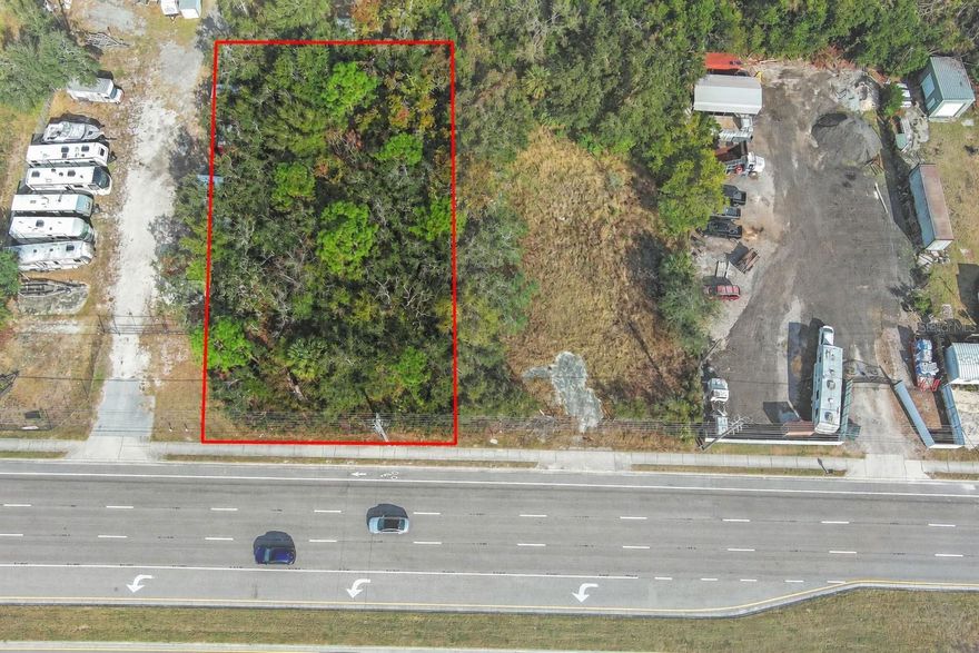 .46 Acres Of Prime Commercial Land On State Road 52 In Hudson With 100 Ft Of Frontage! C2 Zoning and 29,000 Vehicles Passing By Each Day. Go And Show! Call For More Information! SELLER FINANCING AVAILABLE!