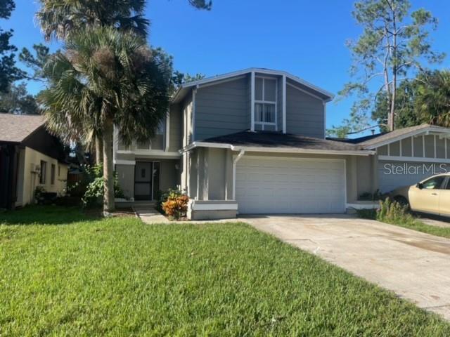 Spacious, updated townhouse style half-duplex with 2 car garage and yard in the highly desirable Highlands Community! Open floor plan with high ceilings & fireplace. Ample front and back yards! Updates include fresh interior neutral paint & LPV floors throughout, granite counters and updated vanities. Located across the street from one of the community parks! Community features multiple parks, walking trails, clubhouse with pool, playgrounds & tennis courts. Application fee $50 per person over 18. Monthly pet fee of $35 per pet. Great schools!