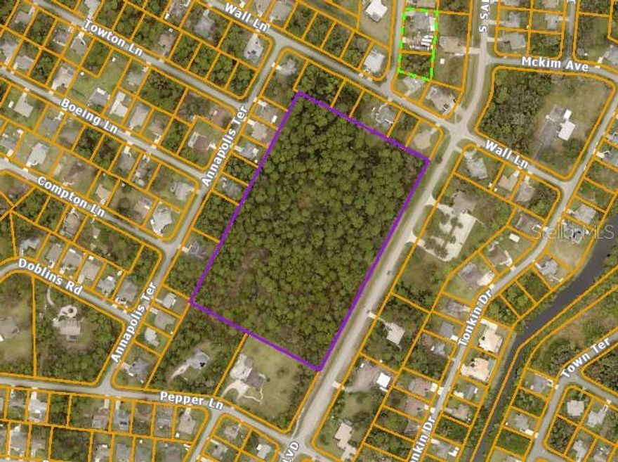 Don’t miss your chance to own 11.34 acres of prime vacant land in the heart of North Port’s Corridor Transitional zoning district. This versatile zoning allows for a wide range of possibilities, including commercial use or multifamily development—ideal for investors, builders, and developers looking to capitalize on North Port’s rapid growth.

Located just 2 miles from the upcoming Chick-fil-A, Tim Hortons Coffee, and Texas Roadhouse (currently in the permitting phase) and surrounded by established shopping centers, restaurants, and services. You’re also conveniently positioned near Wellen Park and the Atlanta Braves Spring Training facility (approx. 20 minutes away) and the Charlotte Sports Park, home of the Tampa Bay Rays Spring Training (approx. 15 minutes away).

This high-visibility location offers strong traffic counts, growing demand, and easy access to major roads—making it a smart choice for a wide range of projects.

Seize this opportunity to be part of the future of North Port!