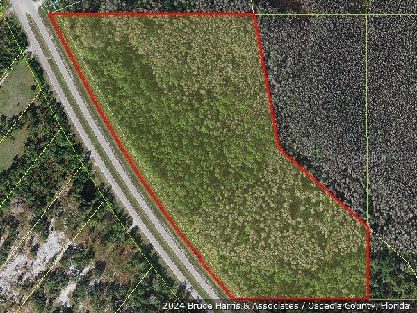 WOW!!! 36 acres with over 1700 feet of frontag directly on E Irlo Bronson Highway,
The entire propert falls within Osceola County's designated "FUTURE LAND USE" area and is the eastern most property to have this designation.
Public water and sewer are connected to the property directly to the west (Adams Homes).
Of the 36 acres, 16-18 are now considered dry and ready to be developed while the remaining acres will need to be mitigated. The dry acres are the area that fronts E Irlo Bronson Highway and would make a attractive enterance to your development.
Don't let this one get away! Owner is ready to sell.