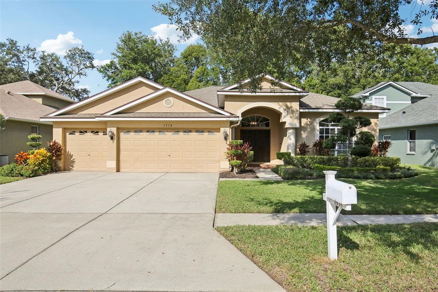 WELL MAINTAINED HOME WITH PRIDE OF OWNERSHIP ! LOW HOA AND NO CDD ! MANY RECENT UPDATES/UPGRADES IN THE LAST SEVERAL YEARS ! FENCED-IN BACKYARD ! NO CARPET WITH ALL LUXURY VINYL FLOORS ! NO IMMEDIATE BACKYARD NEIGHBORS ! Come See This Gorgeous Home Located At 1918 Rutherford Dr Dover, Fl That Has 5 Bedrooms 3 Bathrooms 3 Car Garage With “Just Over” 2,600 Square Feet Of Living Area ! Your New Home Offers These Recent Updates: Newer Roof (2019) Newer HVAC (2021) Newer Level 5 Luxury Vinyl Floors (2021) Newer Appliances (2020) Huge Covered Lania W/Brick Pavers & Waterfall (2020) And Painted Interior (2022) YOUR NEW KITCHEN BOAST OF: 42” Moca Wood Cabinets, Granite Counter Tops, Stainless Steel Appliances, Designer Backsplash, Closet Pantry, Ample High Bar For Eating & Serving Large Meals And Is Perfectly Positioned Over-Looking Your Family Room/Back Lania ! The Private Owners Suite Is Highlighted By: Beautiful Barn Doors, Custom Closet System, Garden Tub W/Separate Shower, Granite Counter Tops W/Dual Sinks And Slider That Leads Out To MASSIVE OUTDOOR LANIA WHERE YOU CAN LOVE, LAUGH AND LIVE YOUR BEST FLORIDA LIFE ! This Amazing Property Also Offers A Few More Things: “NO CARPET” Updated Light Fixtures And Window Treatments Thru-Out Home, Stone Accents In Family Room & Kitchen, Split Floor Plan, High Volume Ceilings, Granite In All Bathrooms And Gorgeous/Mature Landscaping ! This Home Is Located In HIGHLY DESIRABLE Ridge Crest Community With VERY LOW HOA ! You Are Just 10 Minutes From I-4 & I-75 Where You Can Be In Tampa, Wesley Chapel, Lakeland, St Pete And Many Other Areas Within 20-30 Minutes ! This Property Is Close To Schools, Shopping, Restaurants, Churches, Recreation, Hospitals AND MUCH MORE ! You Are Within An Hour Drive Of Florida’s Best Beaches & Amusement Parks The Whole Country Has To Offer ! Please Call Your Agent Today To Schedule A Private Showing At 1918 Rutherford Drive Dover, Fl ! YOU WILL WANT TO SEE THIS PROPERTY SOON !