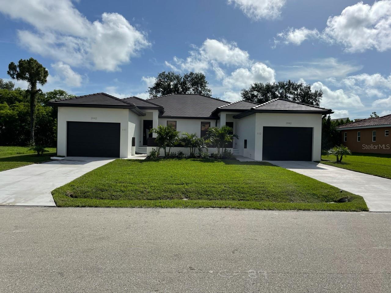 One or more photo(s) has been virtually staged. Under Construction. Brand new duplex located in the heart of Punta Gorda! Each side has 3 bedrooms 2 bathrooms, high ceilings and fans with 8foot doors! Stainless steel appliances and vinyl plank flooring throughout. Builder has other duplexes available as well. The pictures are of a completed duplex as this is still under construction. Great investment opportunity for yourself or an investor, while living on one side and renting out the other or renting out both units for a great return! This modern style duplex is located near public boat marinas, shopping, dining, schools, and beaches nearby! Schedule a tour today and see this hidden gem, wont last long! Easy to see.