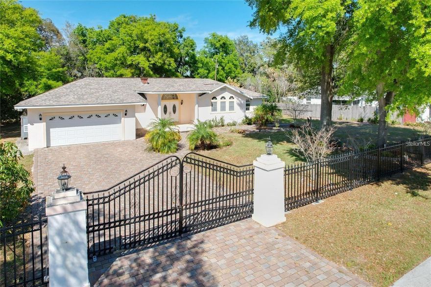 <INVESTOR SPECIAL><PRE-FORECLOSURE><HIGHEST & BEST BY 05/15/2026> Seller reserves the right to accept a highest and best prior to the deadline.

This is an INCREDIBLE OPPORTUNITY priced aggressively in the growing city of Eustis, located in the heart of Lake County where continued residential expansion and increasing demand are driving strong interest from both homeowners and investors. Positioned in the established Lynnhurst area, this property offers a rare combination of lot size, flexibility, and upside in a market where opportunities like this are becoming increasingly difficult to find.

Situated on an oversized lot just under half an acre, the property features a spacious setting with mature trees, a paver/cobblestone-style driveway, fenced yard, and multiple outdoor structures including storage sheds and a gazebo, along with a covered and enclosed rear porch—creating a layout with strong potential for customization, expansion, or repositioning. The private yard and outdoor spaces provide flexibility for entertaining, storage, or future improvements.

Inside, the home offers a functional layout with multiple living areas including a family room and Florida room, creating flexibility for both everyday living and redesign. The main living space features a wood-burning fireplace, adding character and a natural focal point. The interior includes a mix of wood, tile, and carpet flooring, along with features such as stone countertops, a wet bar, and ceiling fans (buyer to verify). The kitchen layout is practical and connected to the main living areas, with existing appliances including range, refrigerator, and microwave (buyer to verify inclusion).

A major highlight is the presence of an attached in-law suite with its own kitchen and private living space, offering exceptional versatility. This setup creates strong potential for multi-generational living, guest accommodations, or additional income-producing use (buyer to verify use and compliance)—a feature that is increasingly in demand and rarely found at this price point.

The layout offers a primary bedroom on the main floor, with overall design and flow that can be enhanced to significantly increase value. The interior presents a value-add opportunity with the ability to modernize and improve finishes depending on a buyer’s vision.

From a condition standpoint, the property is being sold as-is. Seller has limited knowledge of the property; buyer to verify all information and conduct any inspections during the inspection period. Property is in a pre-foreclosure situation (buyer to verify details).

Eustis and the surrounding Lake County area continue to attract buyers due to their affordability compared to Orlando, access to lakes and outdoor recreation, and proximity to Mount Dora, Tavares, and major roadways connecting into Central Florida employment hubs. Ongoing development throughout the area, including new residential communities and infrastructure improvements, continues to support long-term demand.

With no HOA and no rental restrictions (buyer to verify), the property offers flexibility for investors, renovators, or buyers looking to maximize the potential of a larger property with multiple living configurations.

Opportunities with this level of upside, land, and versatility are rare.

Seller is requesting highest and best by 05/15/2026. Serious buyers should act quickly.