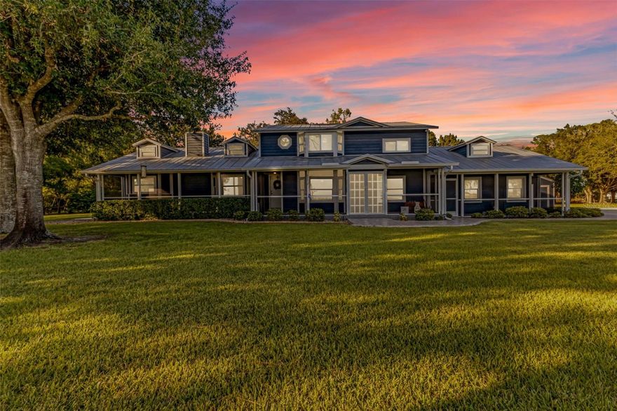 Experience Private, Peaceful Living in This Updated Southwest Florida Retreat!

Discover 2.5 acres of serene country charm paired with modern comfort in this 2,439-square-foot, 3-bedroom, 2-bathroom plus den pool home—perfect for those who value space, privacy, and flexibility. With no deed restrictions, bring your RVs, boats, animals, or hobbies and truly live the Florida lifestyle your way.

Step inside and appreciate the fine finishes and extensive updates that make this property move-in ready. Over the last three years, the owners have added hurricane-impact windows, completed a borax termite treatment during the installation of new composite siding, and, most recently, replaced all four skylights and rescrewed the entire metal roof—ensuring long-term protection and peace of mind.

From the exterior, enjoy a gorgeous yard and great curb appeal. The front porch welcomes you to the open interior, which also flows seamlessly to the screened outdoor living space in the back, featuring a heated pool and hot tub-ready covered porch, perfect for year-round relaxation. Enjoy practical upgrades including a whole-home water treatment system, generator plug-ins for both the home and mini-split, and security lighting throughout the property.

Inside, enjoy a thoughtful layout, with a spacious living room with wood burning fireplace open to the kitchen and dining room all overlooking the beautiful outdoors. On the left side of the main level, find 2 guest bedrooms with a shared guest bathroom. To the right of the living area, find a separate family room and a large den/office which could be used as a 4th bedroom. Also inside is a huge laundry room with great extra storage/butlers pantry that connects to the oversized 2 car garage. Upstairs is the master suite, which has it's own mini-split A/C, huge bedroom with separate sitting area, an en suite bathroom with separate tub, shower and dual vanities, and a massive walk-in closet.

For those needing space for animals, equipment, or hobbies, the barn includes water, power, two stalls, and a tack room, and the property is cross-fenced with a separate driveway entrance for RVs or boats. Two additional sheds provide excellent flexibility—one 12x20 pre-wired for power and another 12x12 with electricity, ideal for workshops, storage, or creative space.

The home is surrounded by mature oak trees, new landscaping, and a full irrigation system, creating a beautiful and functional setting. With average FPL bills of just $200–$300/month, this home is as efficient as it is comfortable. Plus, enjoy modern convenience with high-speed internet and cable availability, making remote work or streaming a breeze.

Fully fenced, beautifully maintained, and free of HOA or deed restrictions, this property offers true independence and a perfect blend of rural tranquility and modern amenities—all within easy reach of Southwest Florida’s beaches, dining, and shopping.BE SURE TO CLICK THE FULL VIRTUAL TOUR LINKS FOR DETAILS!