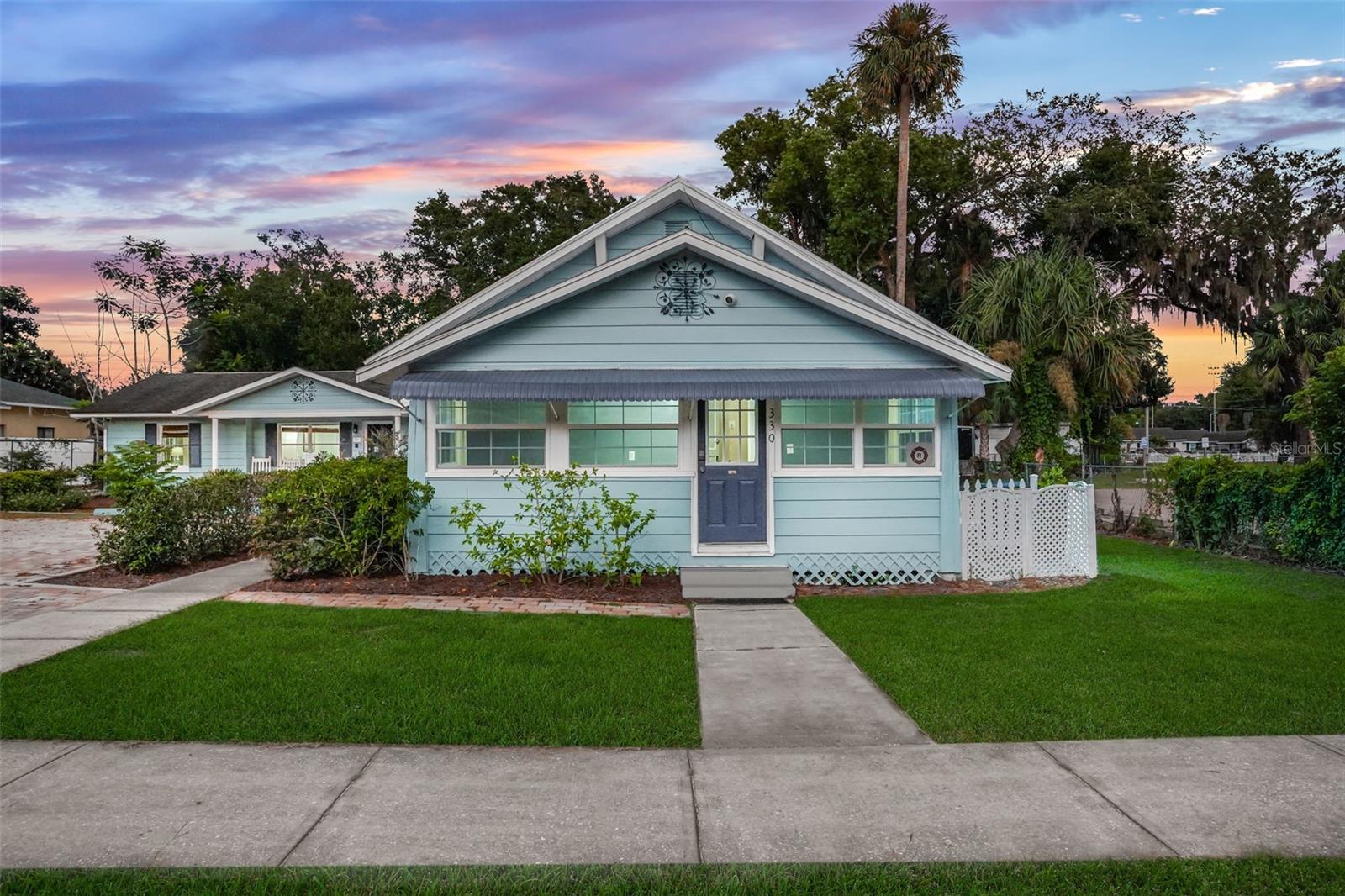 HIGHLY DESIRABLE OFFICE SPACE LOCATED ON THE MAIN MOUNT DORA CORRIDOR, IN THE HEART OF UPTOWN MOUNT DORA! UTILITIES (electric/water/sewer/trash) INCLUDED as well as taxes and property insurance! This property has the BEAUTIFULLY MAINTAINED exterior CHARM of Mount Dora with a NEWLY RENOVATED INTERIOR. The almost 1,200 sq ft space available for lease is currently configurable for a RECEPTION AREA (13.5' x 10) plus Enclosed front porch with AC which could also be used for front office space or reception (20' x 8'), ADMIN AREA (11.5' x 7.5'), and TWO PRIVATE OFFICES (13.5' x 10.5' and 10.5' x 9') All offices are LIGHT, BRIGHT and LARGE! *** This is an excellent PROFESSIONAL'S OPPORTUNITY for a small firm's MAIN OFFICE (such as for a THERAPIST or CONSULTANT), or large firm's SATELLITE OFFICE (such as for an ATTORNEY or ACCOUNTANT wanting to have a physical presence in NW Lake County). This could also be a great COWORKING SPACE with a more COST-EFFECTIVE shared arrangement for reception, conference room, and facilities! *** Highly visible to the traffic count. *** PRIVATE ENTRANCE. *ONSITE PARKING for the convenience of your employees and your clients. Has FULL BATHROOM with shower and full kitchen*** Lots of use configuration options! Reception can be exchanged for admin area and existing admin area can be a small office or breakroom. One conference room can easily be used as a pass-through office with two desks. *** South Highland Street is THE MAIN ARTERY into Mount Dora from the south and connects directly to US-441 / OBT via Old Hwy 441 (1.5 mile drive). Daily traffic count is approximately 10,000 (Annual Average Daily Traffic (AADT)), per the property owner. Property is only .4 miles from 5th Avenue (which leads to downtown) and less than another half mile from the Mount Dora Historic District with all of its dining, shopping, and festivals that attract thousands and thousands of visitors each year. *** Available for quick move-in, this opportunity will not last long! Lease term negotiable ( 1-5 years )