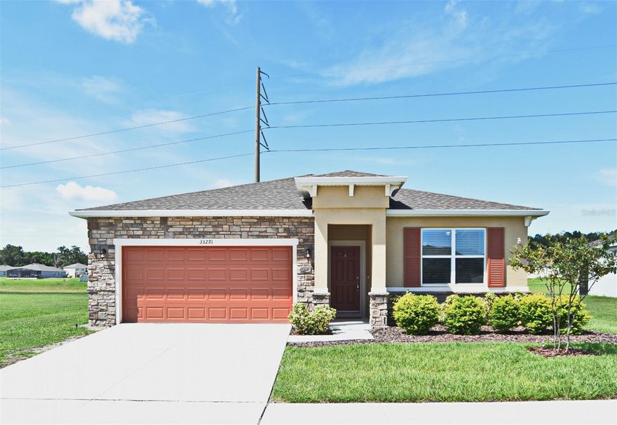 No need to build this move-in-ready 4-bedroom, 2-bathroom home offers 1,849 square feet of comfortable living space. Built with quality craftsmanship, this home features a split floor plan and smart home technology for modern convenience. The smart kitchen is designed for everyday use and entertaining.
Enjoy scenic views with no rear neighbors, thanks to the home’s position backing up to greenspace. A fenced yard and extended deck add outdoor living space, perfect for relaxing or hosting. Located in a growing community, you'll appreciate access to a community playground, pool, and dog park areas.
This home provides easy access to Apopka, Orlando, and major highways, making commuting and daily travel convenient. Nearby amenities include Publix Super Market at Sorrento Hills Village, just over a mile away, and the East Lake Sports & Community Complex, less than two miles away. Nature and recreation options like Rock Springs and the popular town of Mount Dora are just a short drive away.
With no need to wait for new construction, this home offers an excellent opportunity at a desirable price point. It combines practical features, thoughtful layout, and access to nearby conveniences and attractions. Whether you're looking for a family home or a low-maintenance property in a well-located community, this residence meets the need. Don’t miss out on this new listing in one of Sorrento’s growing and welcoming neighborhoods.